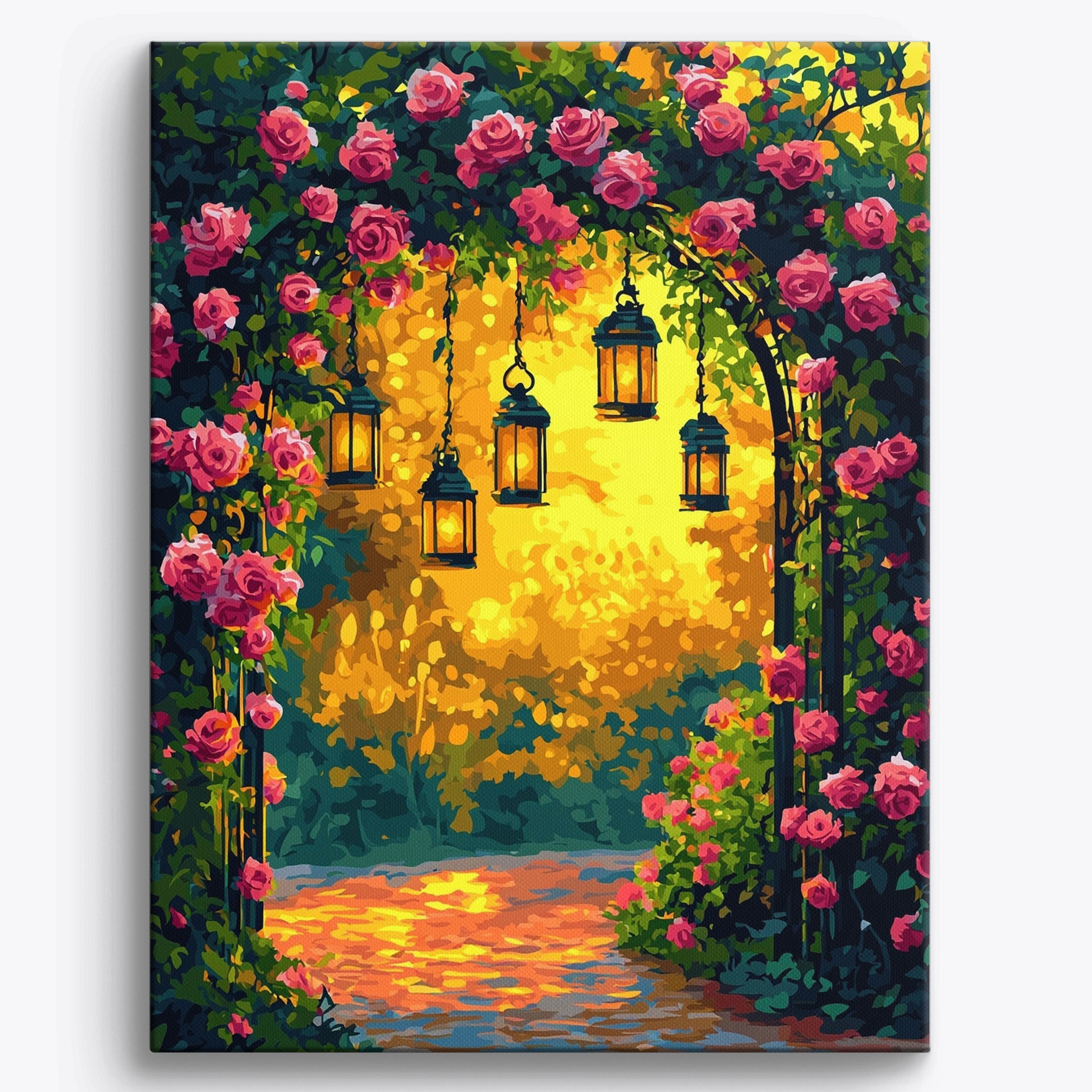 Lantern Lit Garden No Frame / Regular (19.7"x15.75"/50x40cm)