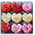 Rose Heartbeat No Frame / Regular (15.75"x15.75"/40x40cm)