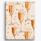 Luxe Bubbly Bliss No Frame / Regular (19.7"x15.75"/50x40cm)