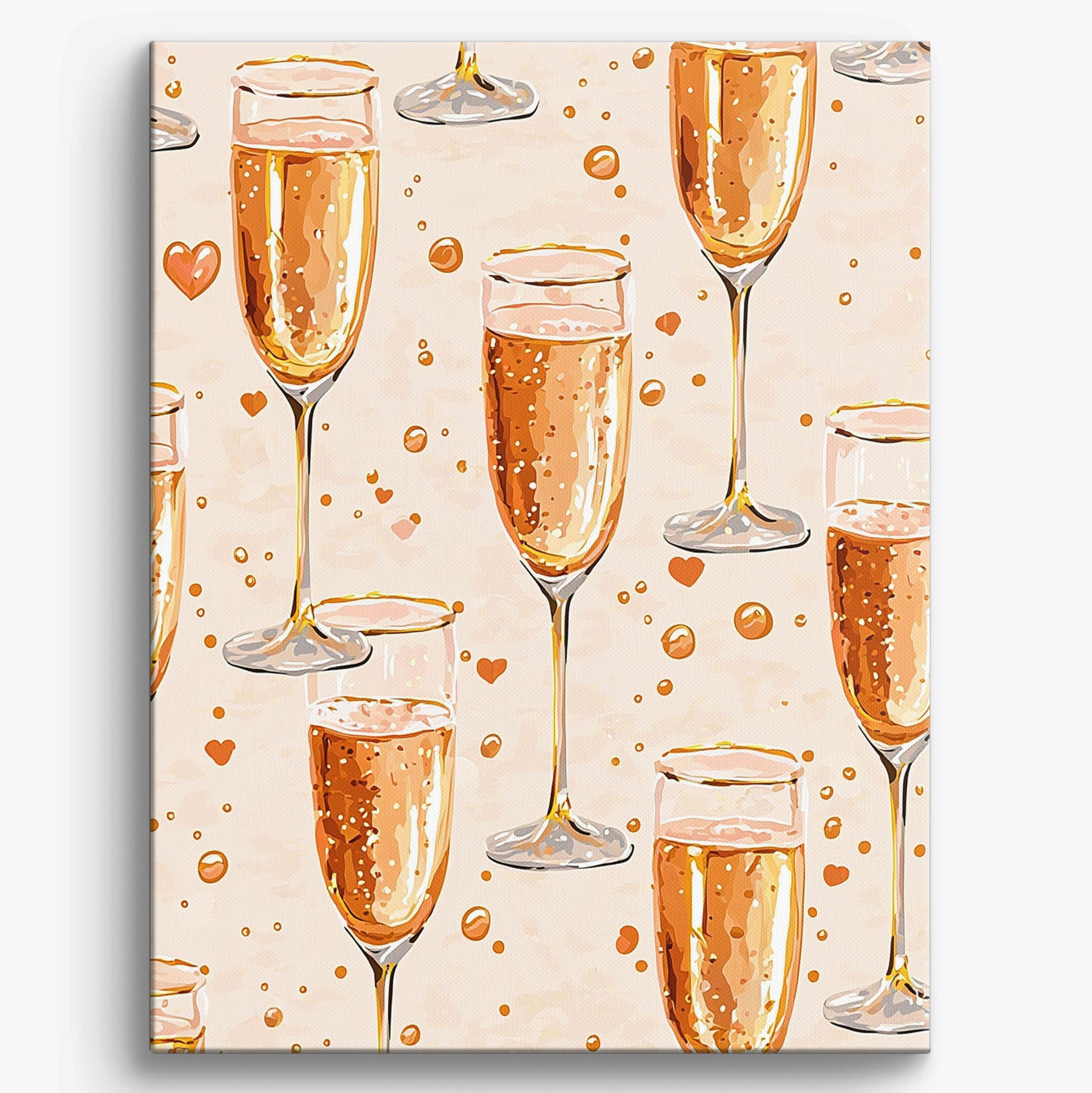 Luxe Bubbly Bliss No Frame / Regular (19.7"x15.75"/50x40cm)