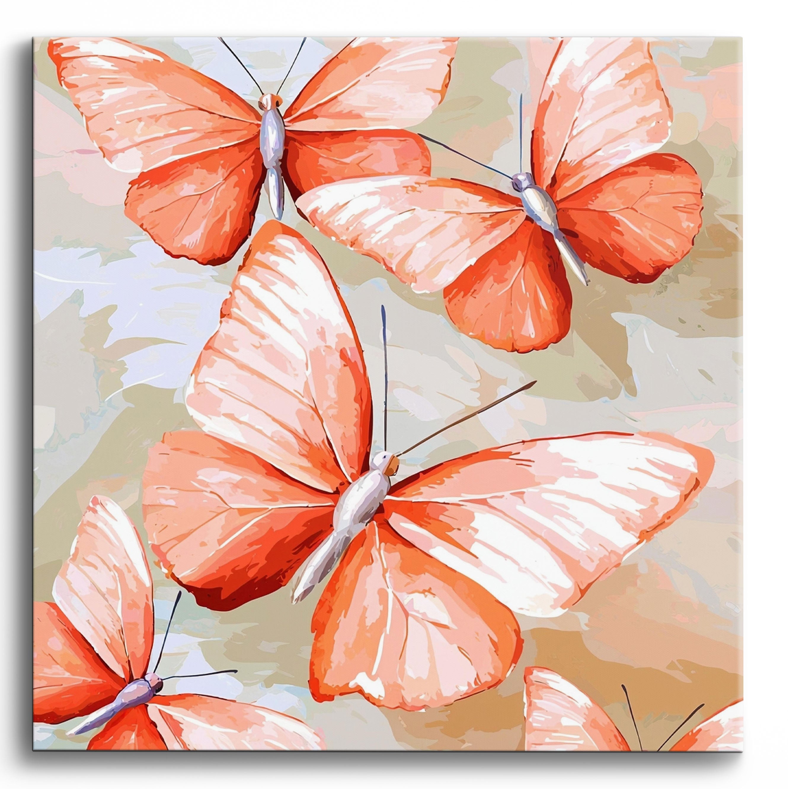 Coral Harmony No Frame / Regular (15.75"x15.75"/40x40cm)
