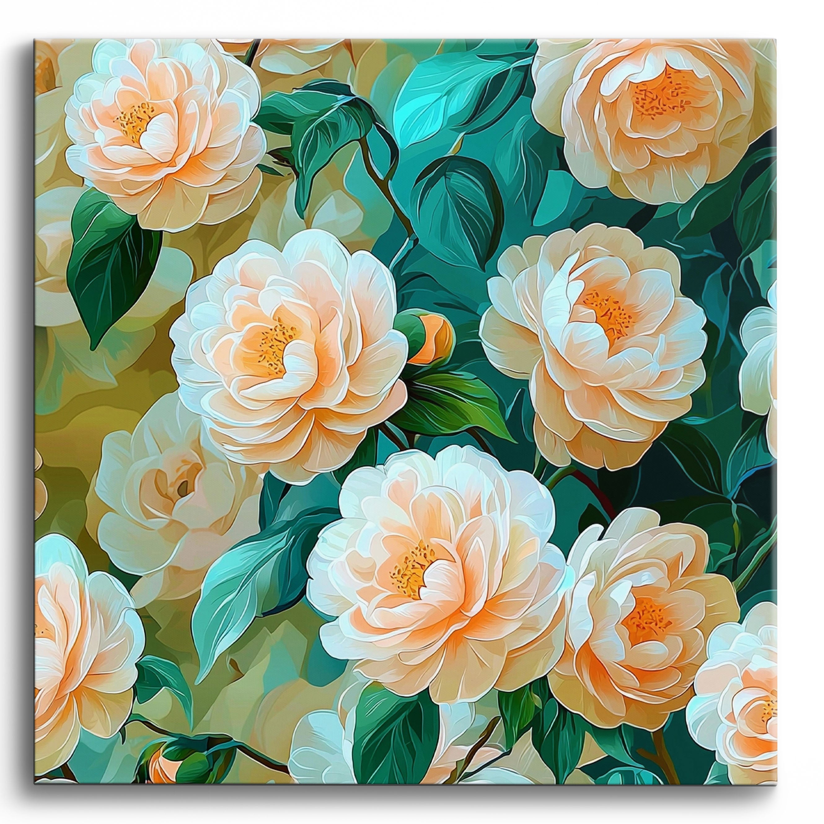 Soft Petal Dance No Frame / Regular (15.75"x15.75"/40x40cm)