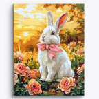 Sunset Bunny No Frame / Regular (19.7"x15.75"/50x40cm)