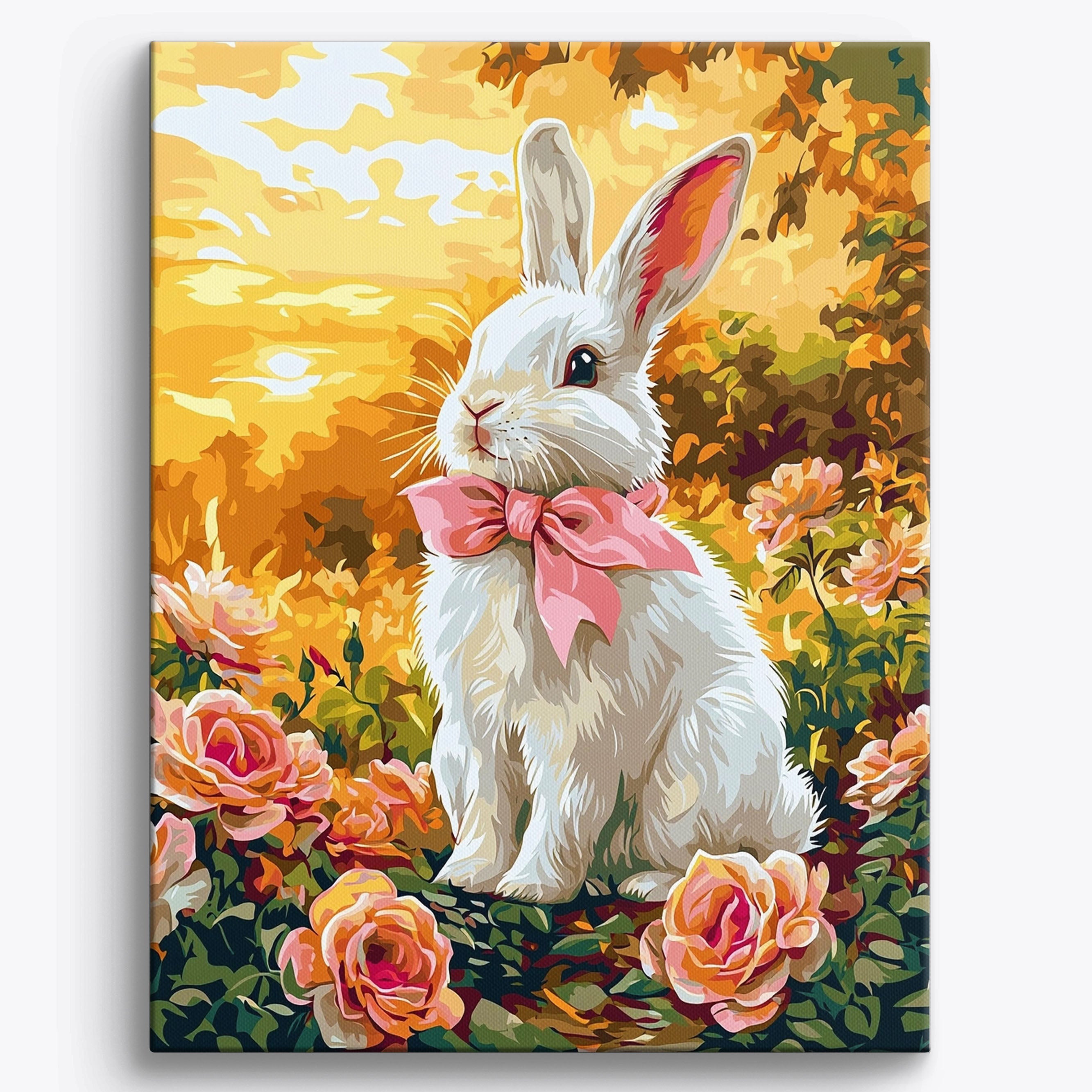 Sunset Bunny No Frame / Regular (19.7"x15.75"/50x40cm)
