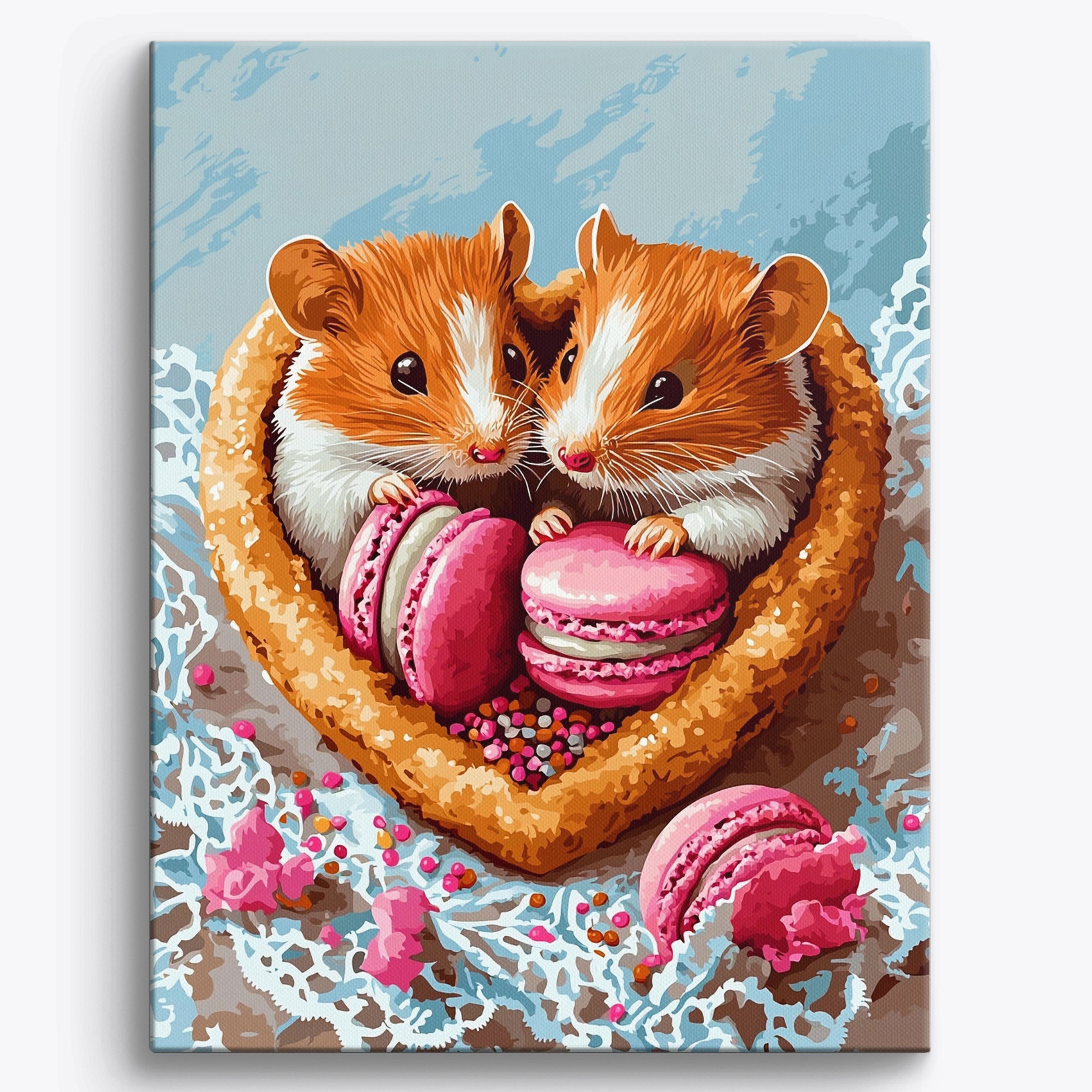 Heart Cookie Cuties No Frame / Regular (19.7"x15.75"/50x40cm)