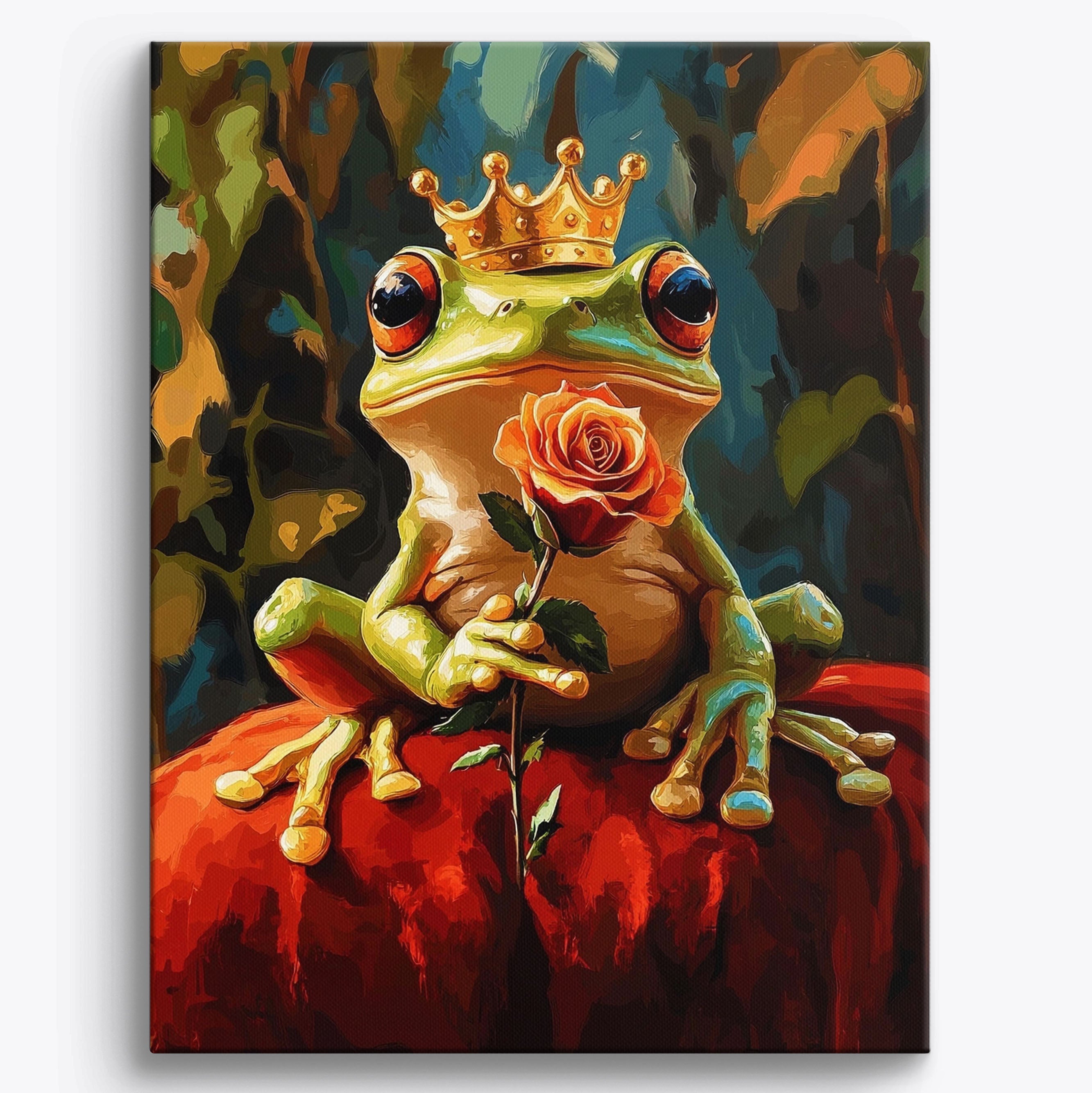 Regal Frog No Frame / Regular (19.7"x15.75"/50x40cm)