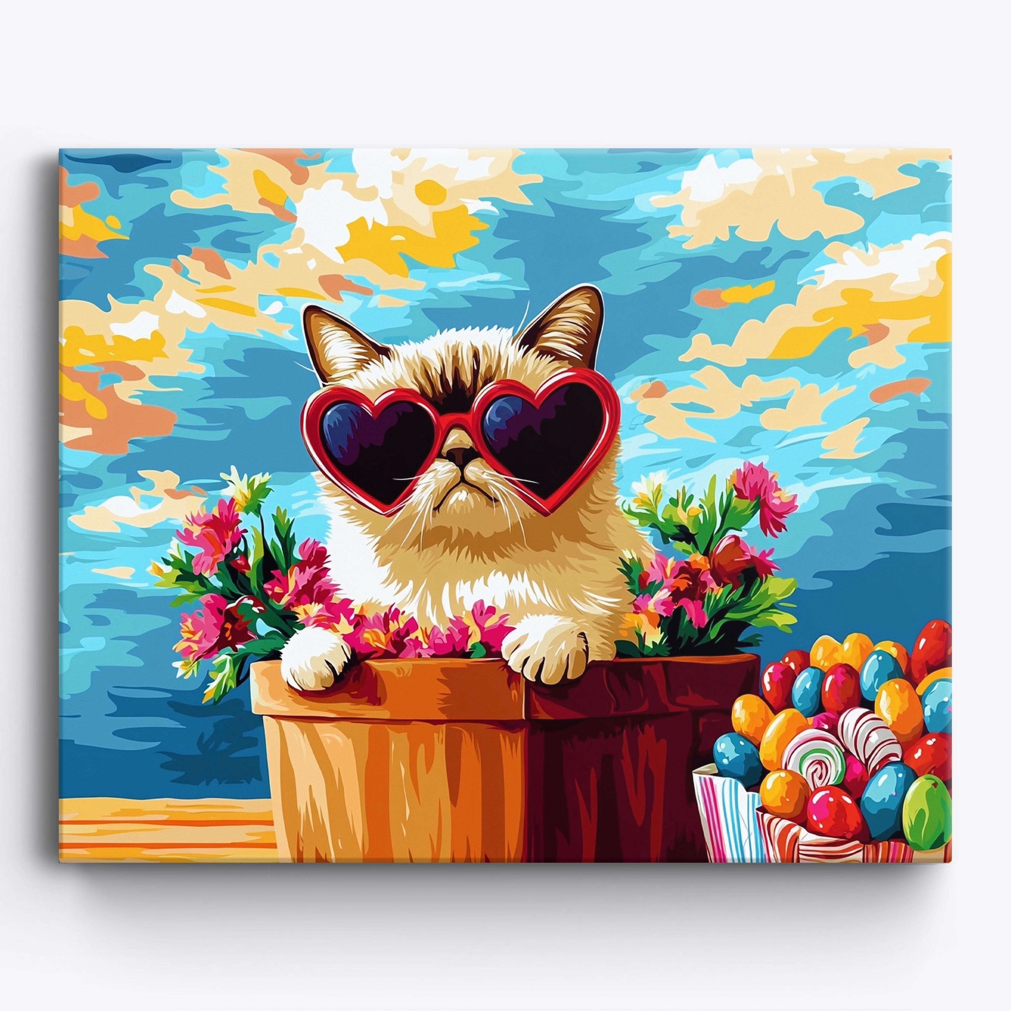 Feline Disdain No Frame / Regular (15.75"x19.7"/40x50cm)