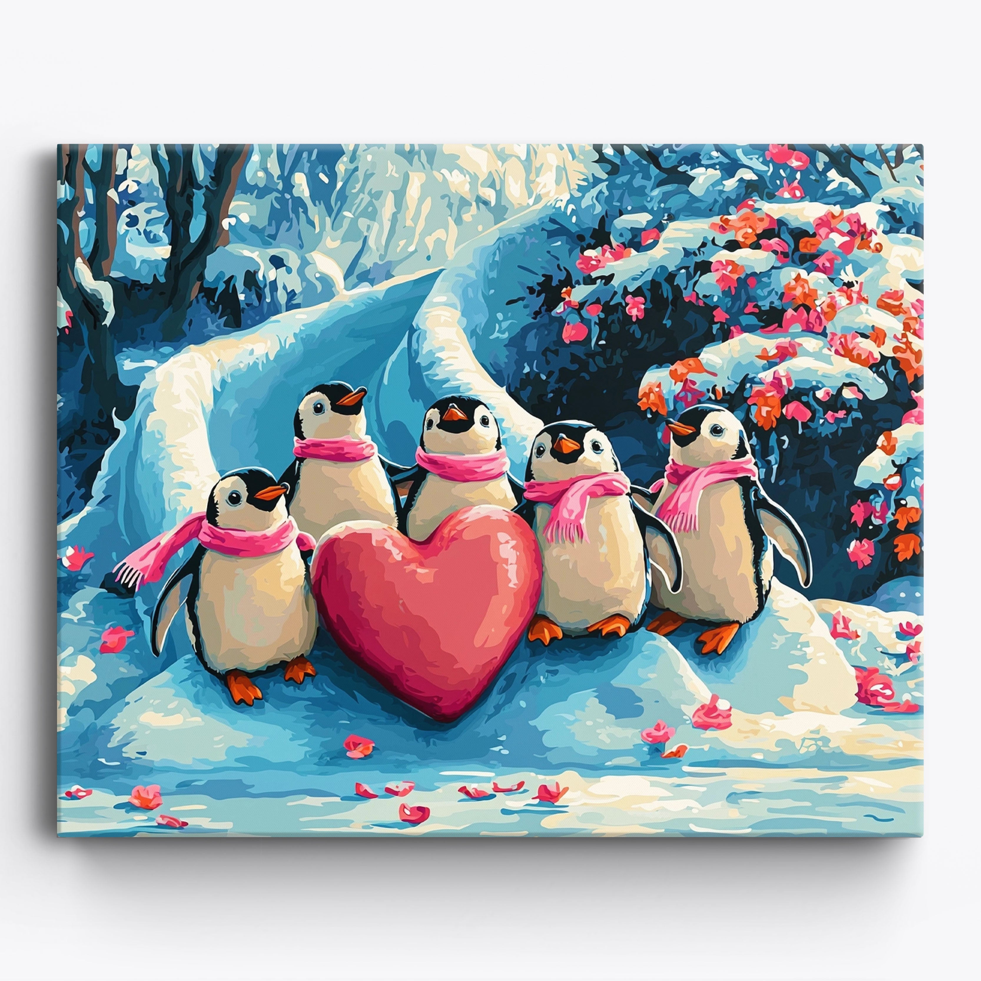 Chilly Hearts No Frame / Regular (15.75"x19.7"/40x50cm)