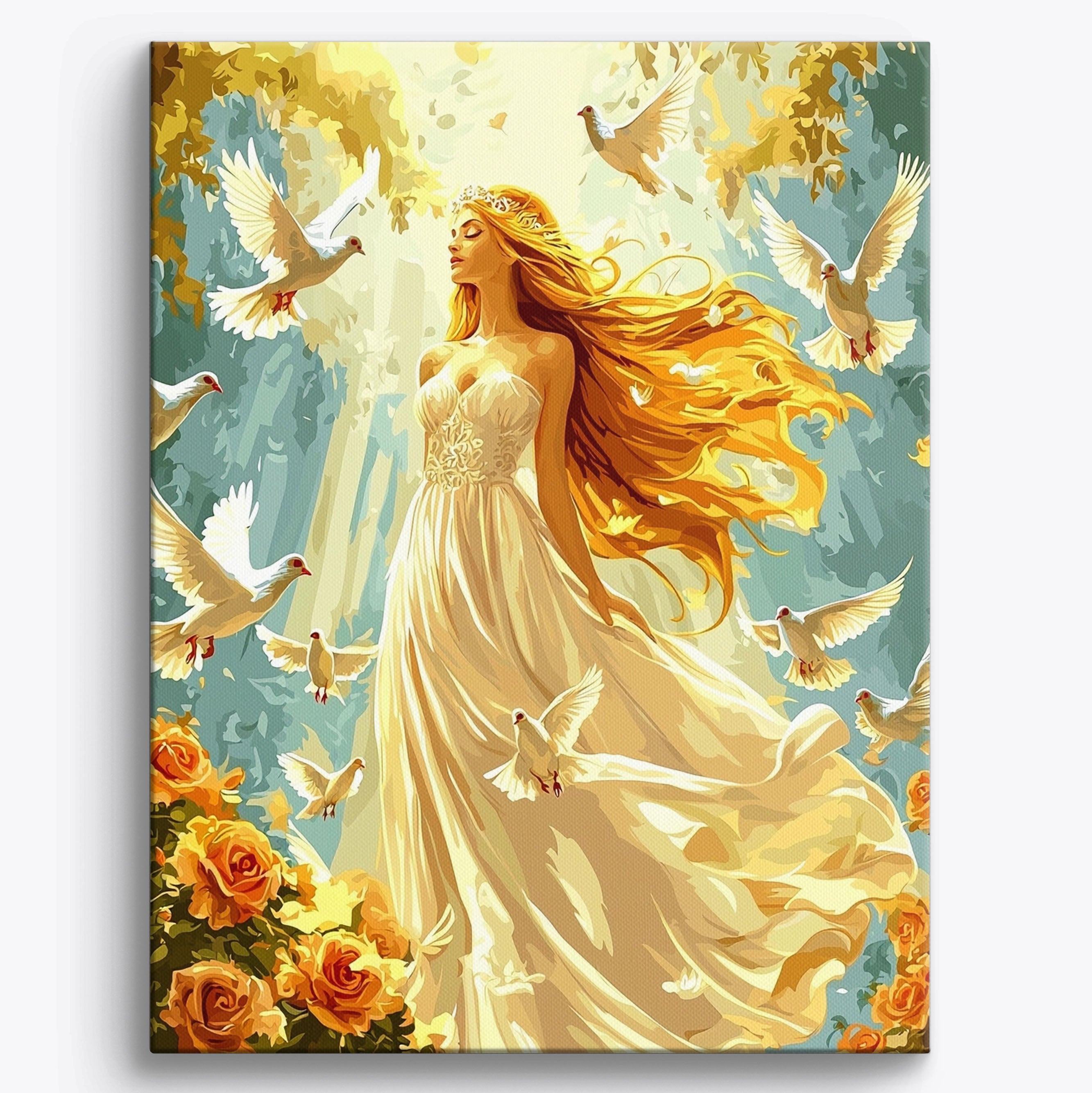 Golden Goddess No Frame / Regular (19.7"x15.75"/50x40cm)