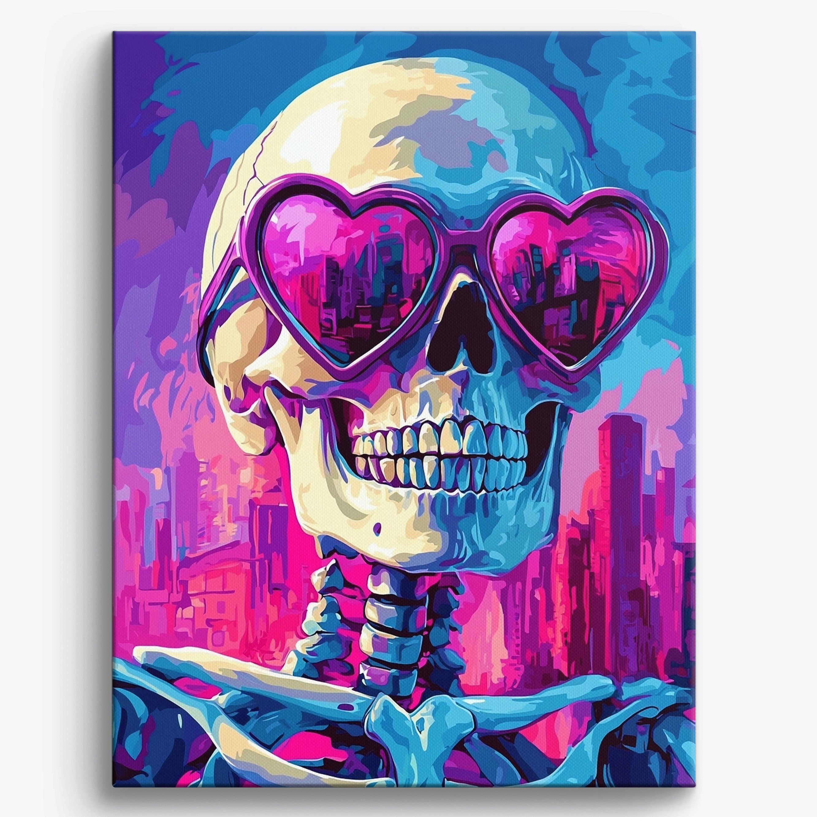 Heart Shades No Frame / Regular (19.7"x15.75"/50x40cm)