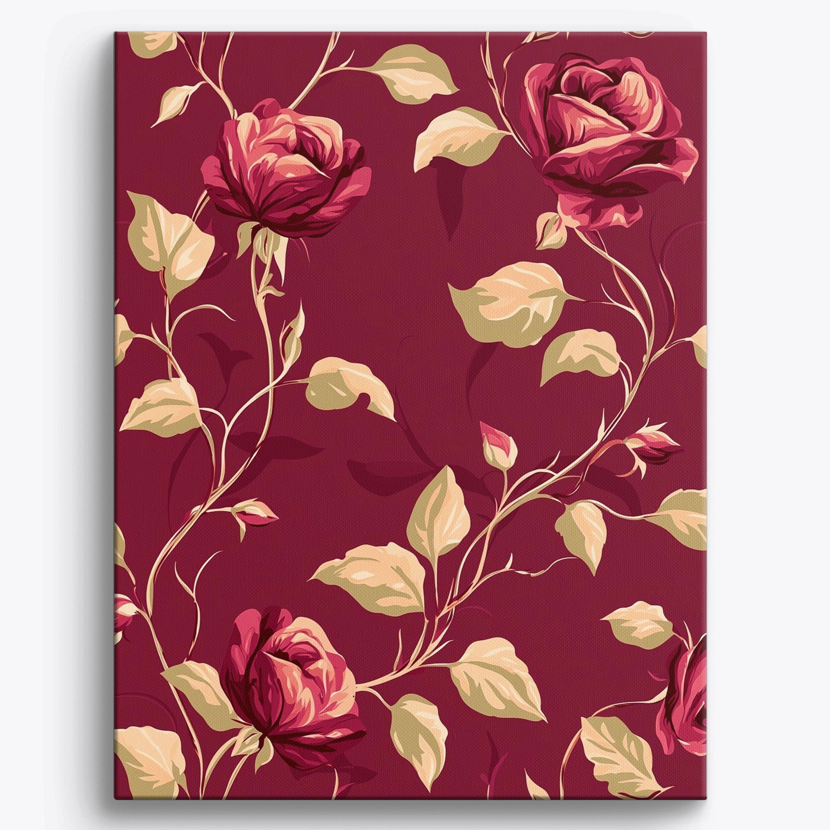 Cranberry Embrace No Frame / Regular (19.7"x15.75"/50x40cm)