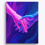 Neon Embrace No Frame / Regular (19.7"x15.75"/50x40cm)