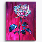 Neon Chrome Rose No Frame / Regular (19.7"x15.75"/50x40cm)