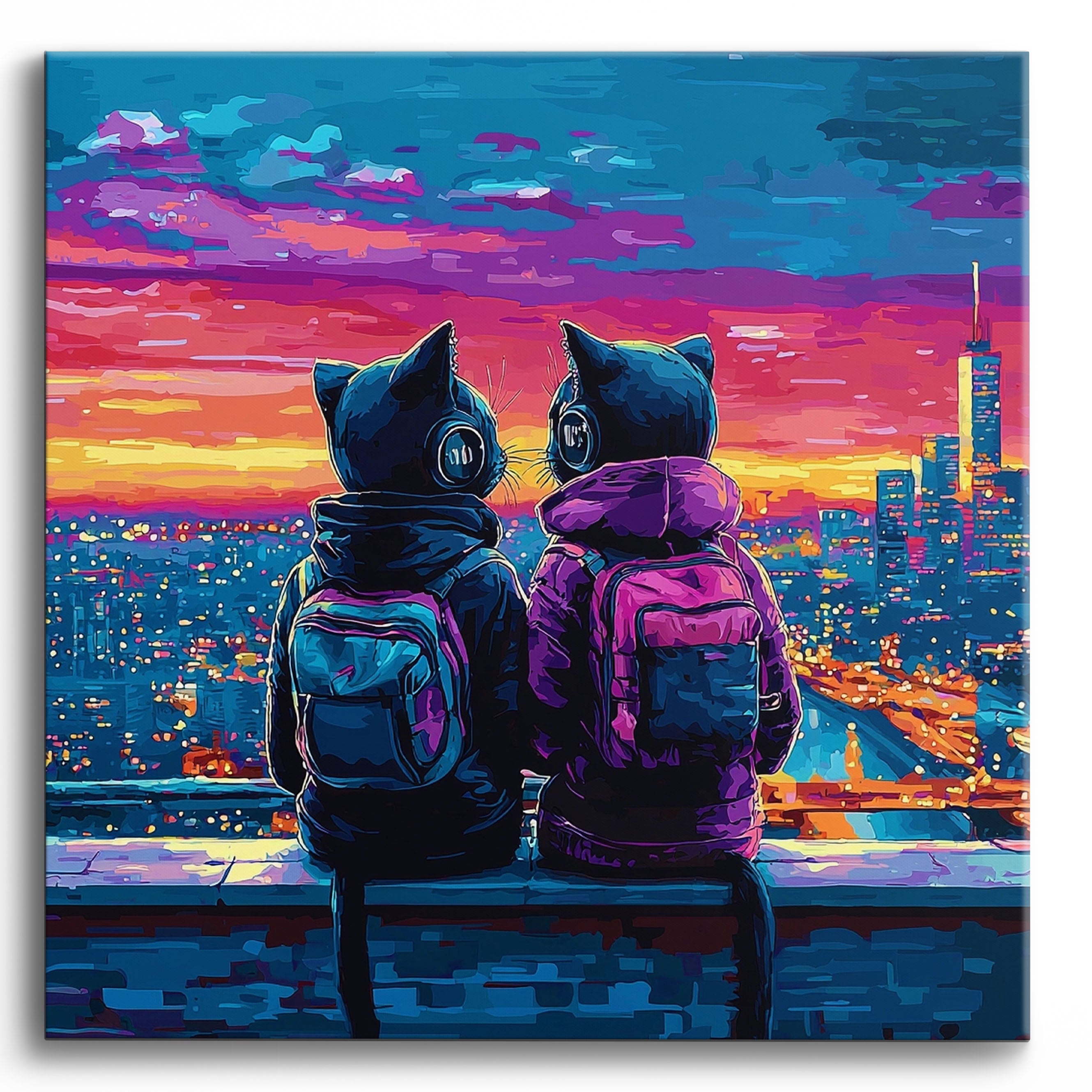 Pixel Passion No Frame / Regular (15.75"x15.75"/40x40cm)