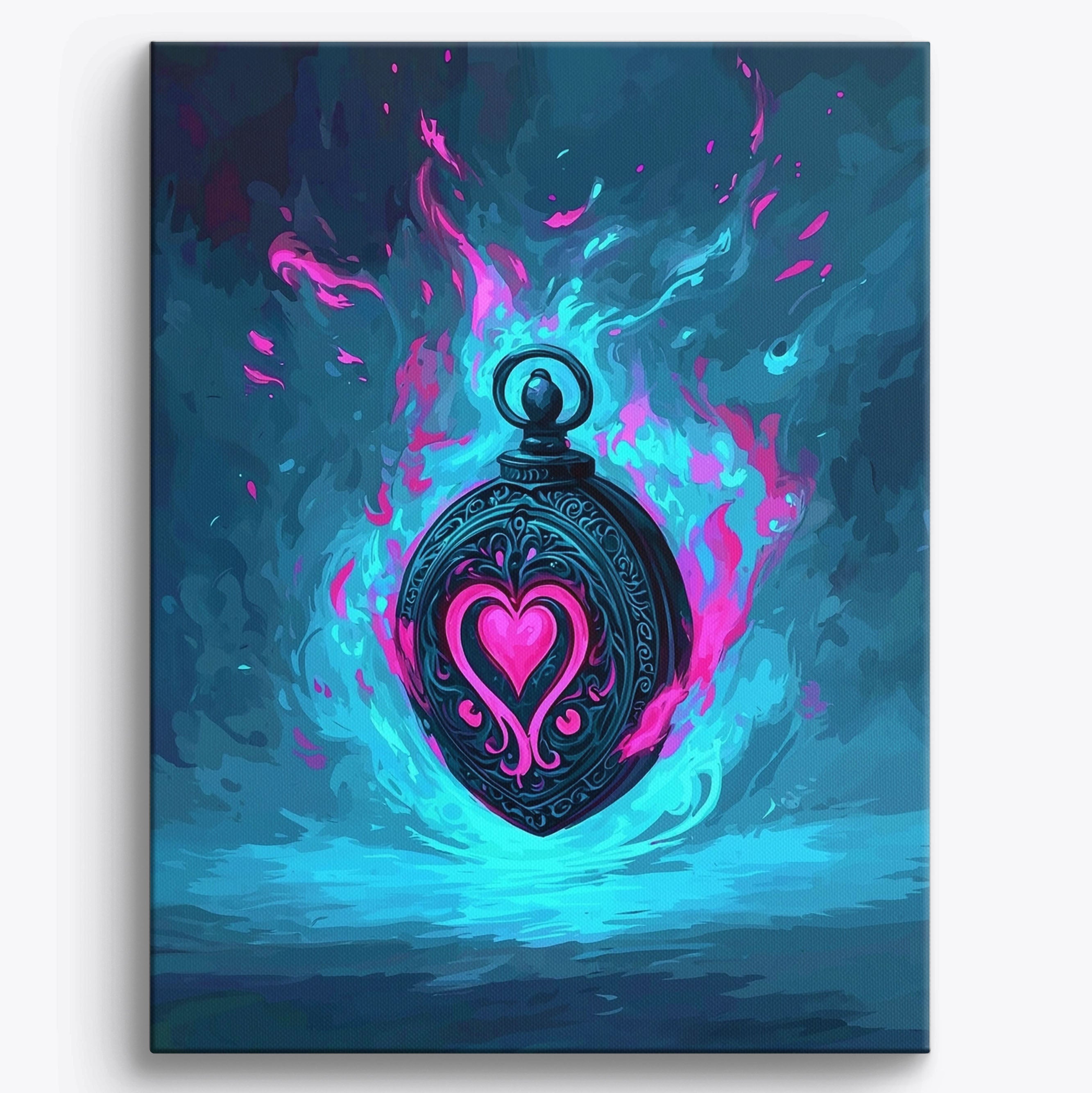 Luminous Love Locket No Frame / Regular (19.7"x15.75"/50x40cm)