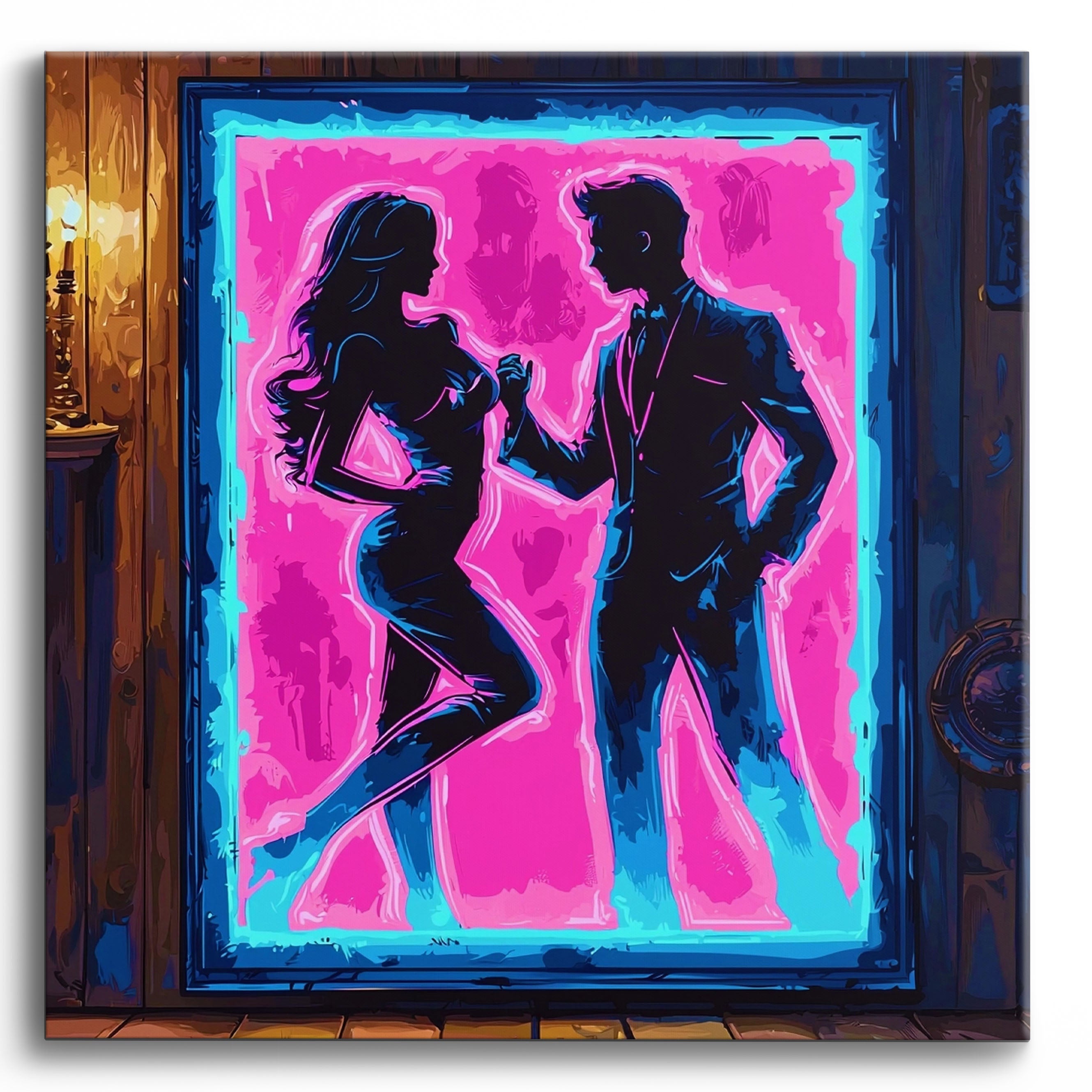 Dynamic Duo No Frame / Regular (15.75"x15.75"/40x40cm)