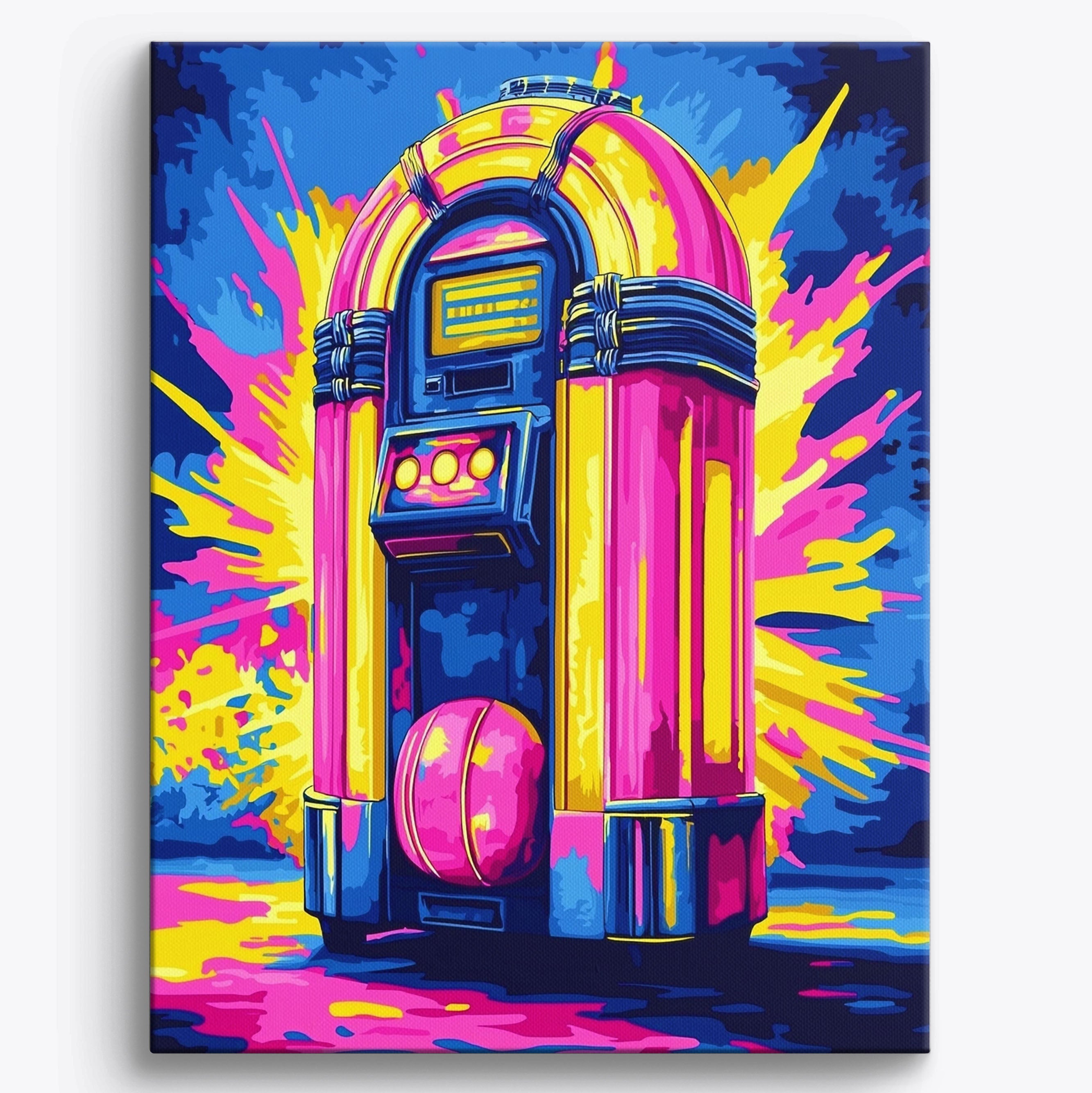 Neon Pulse No Frame / Regular (19.7"x15.75"/50x40cm)