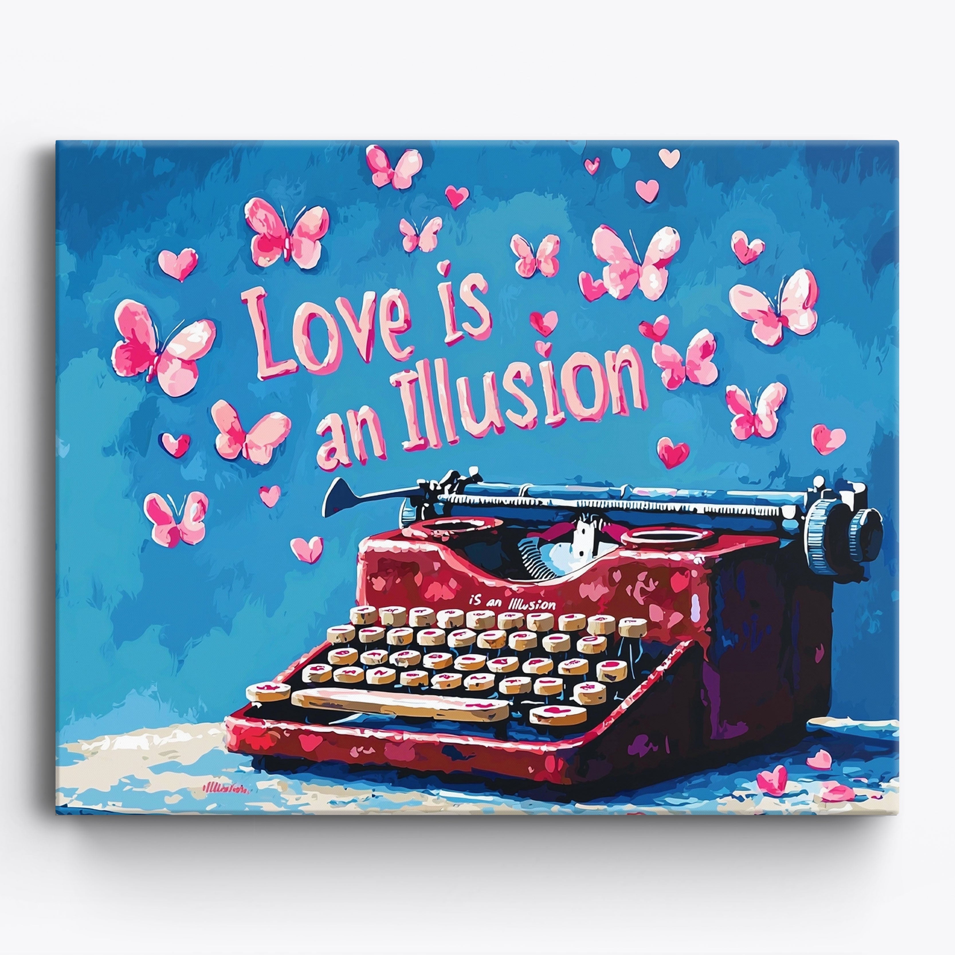 Butterfly Love No Frame / Regular (15.75"x19.7"/40x50cm)