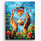 Petal Hourglass No Frame / Regular (19.7"x15.75"/50x40cm)