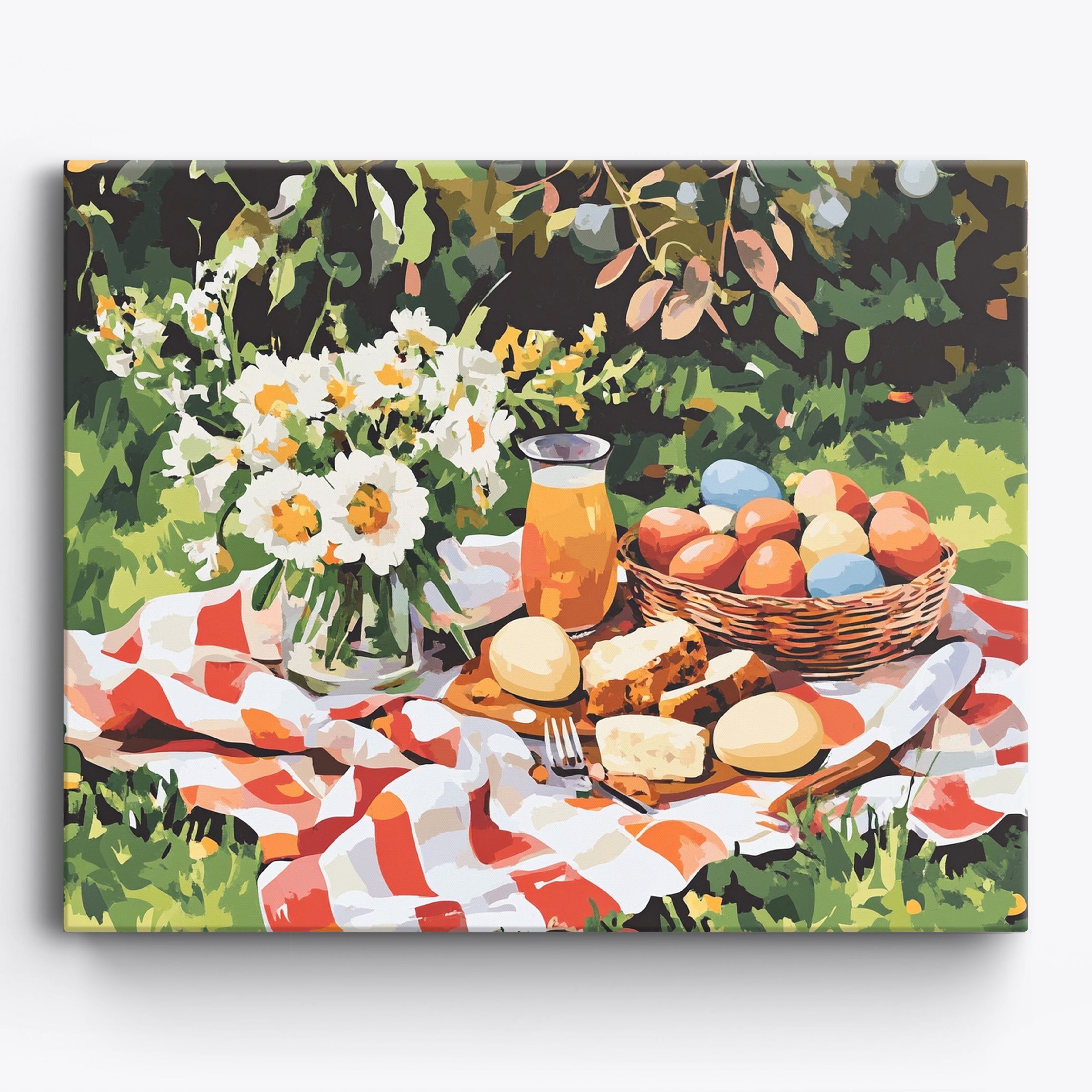 Acrylic Picnic No Frame / 50x40cm