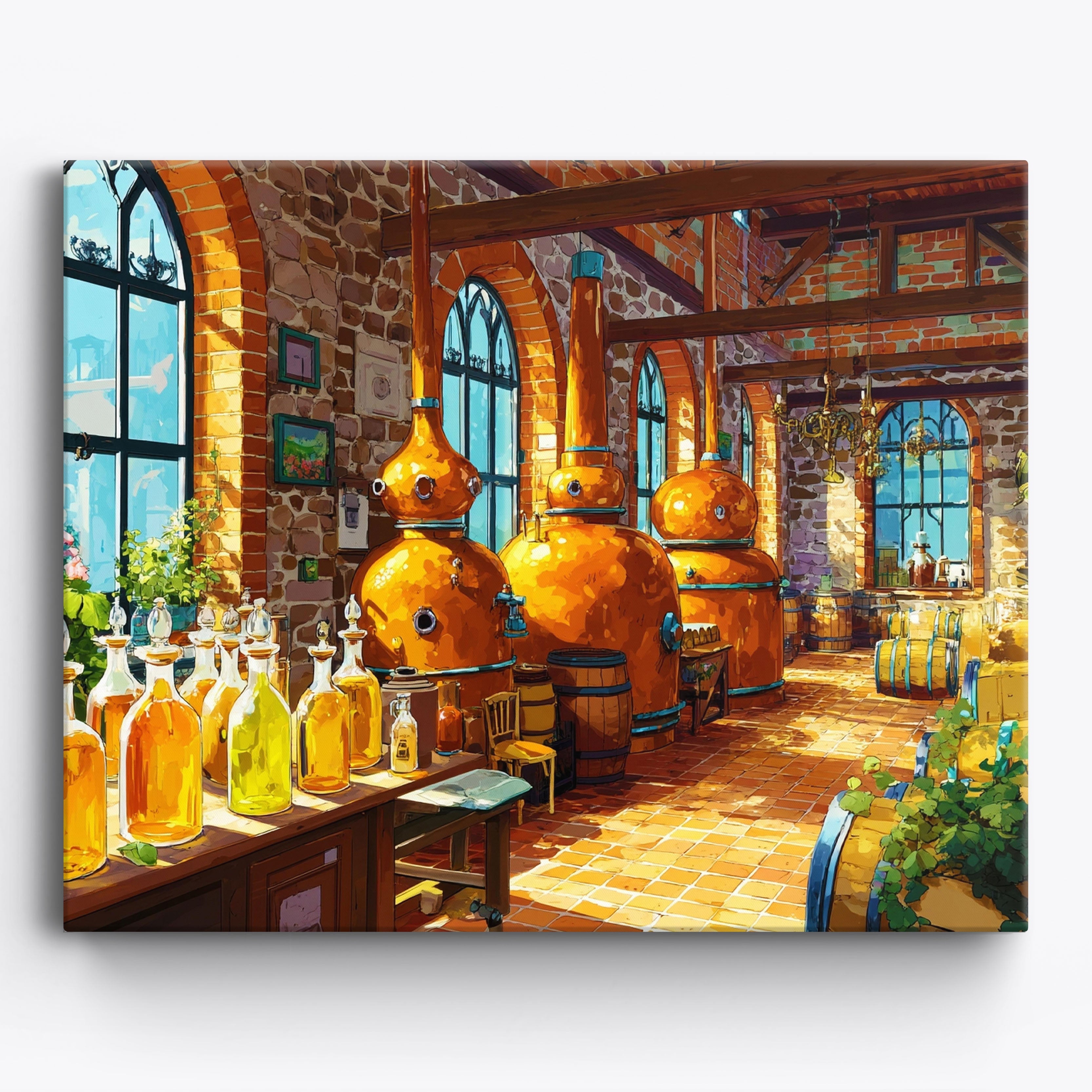 Barrel Charm No Frame / 50x40cm