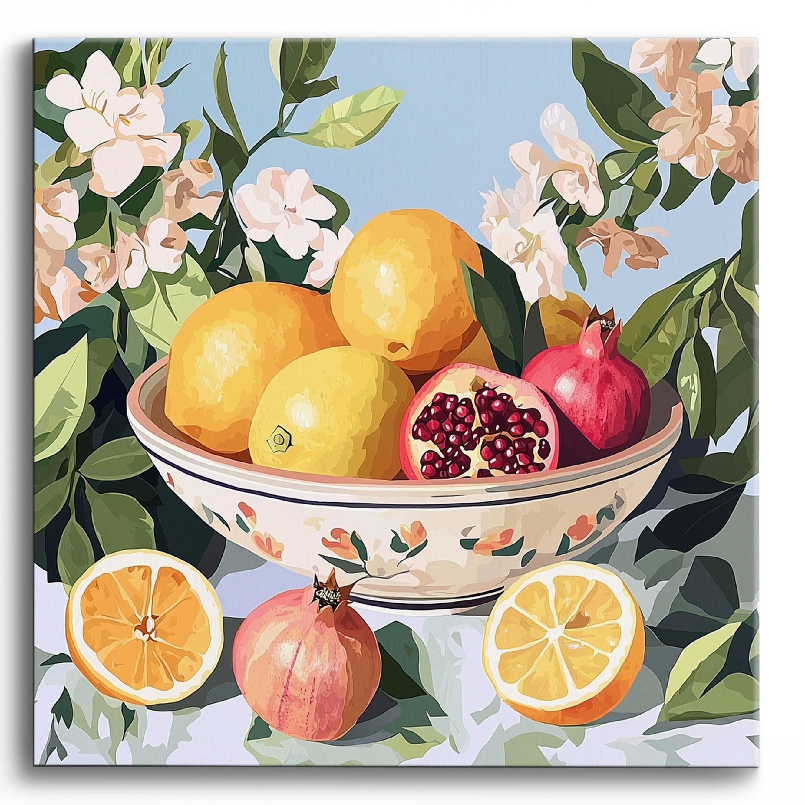 Citrus Dance No Frame / 40x40cm