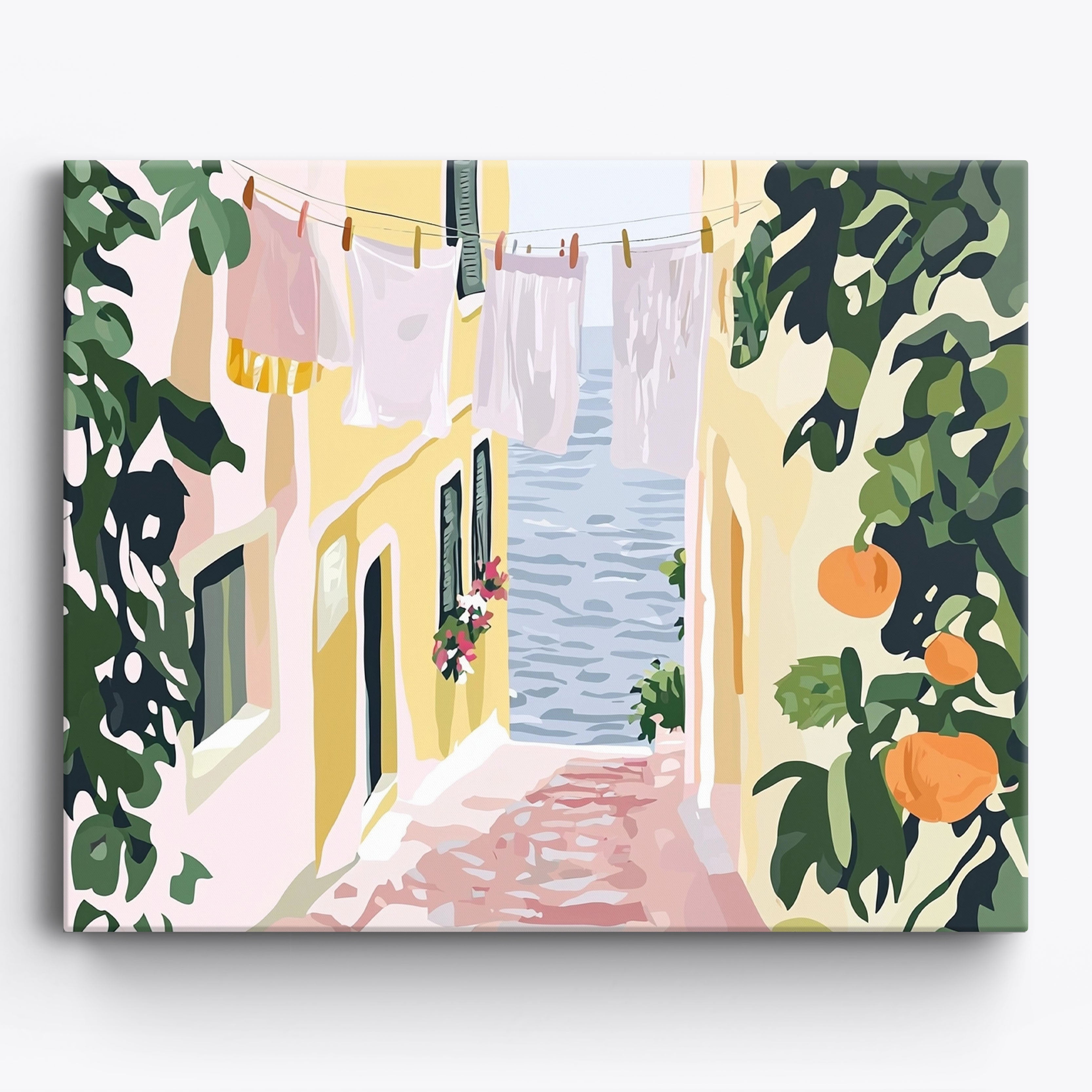 Laundry Alley View No Frame / 50x40cm