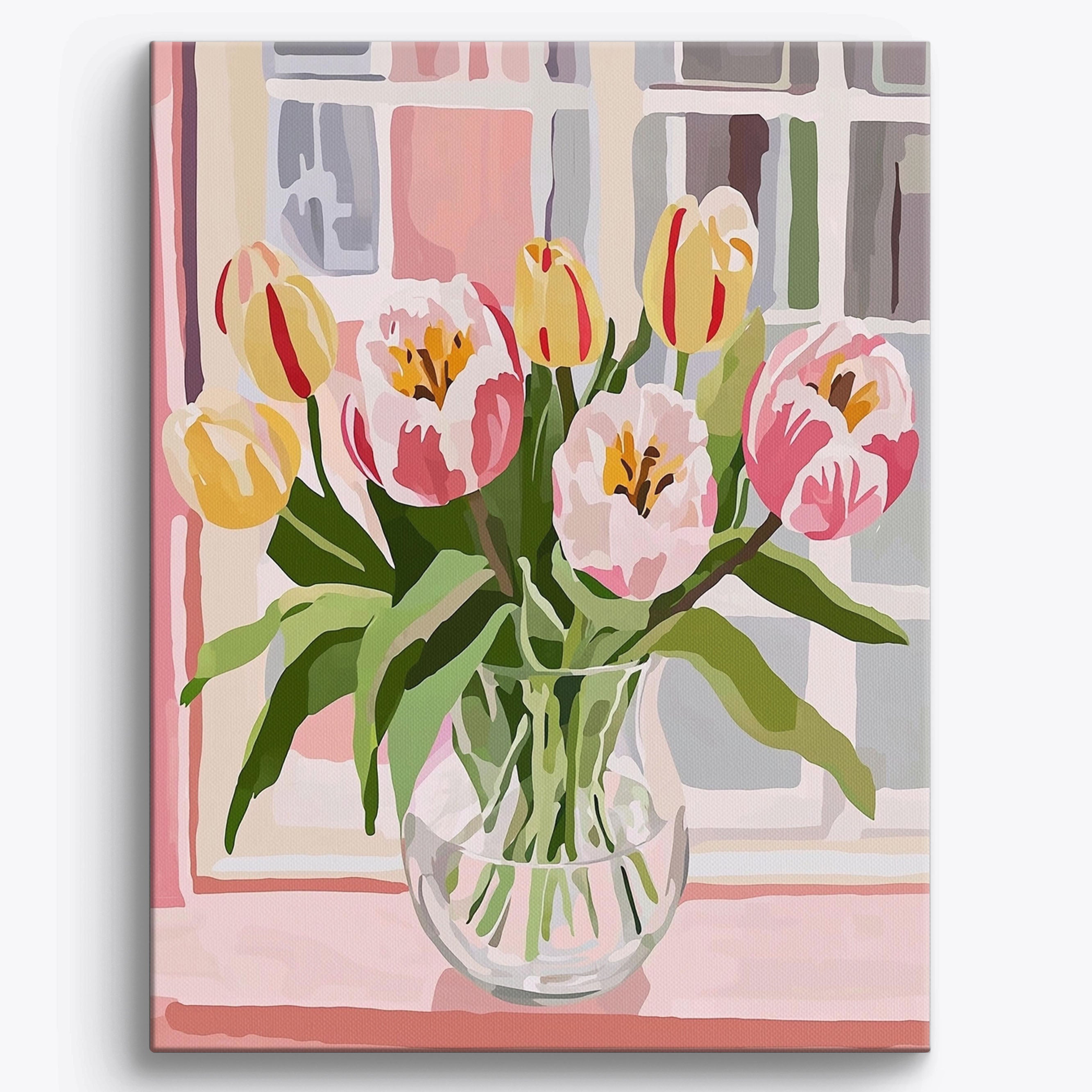 Window Vase No Frame / 40x50cm