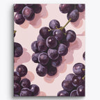 Soft Pastel Grapes No Frame / 40x50cm