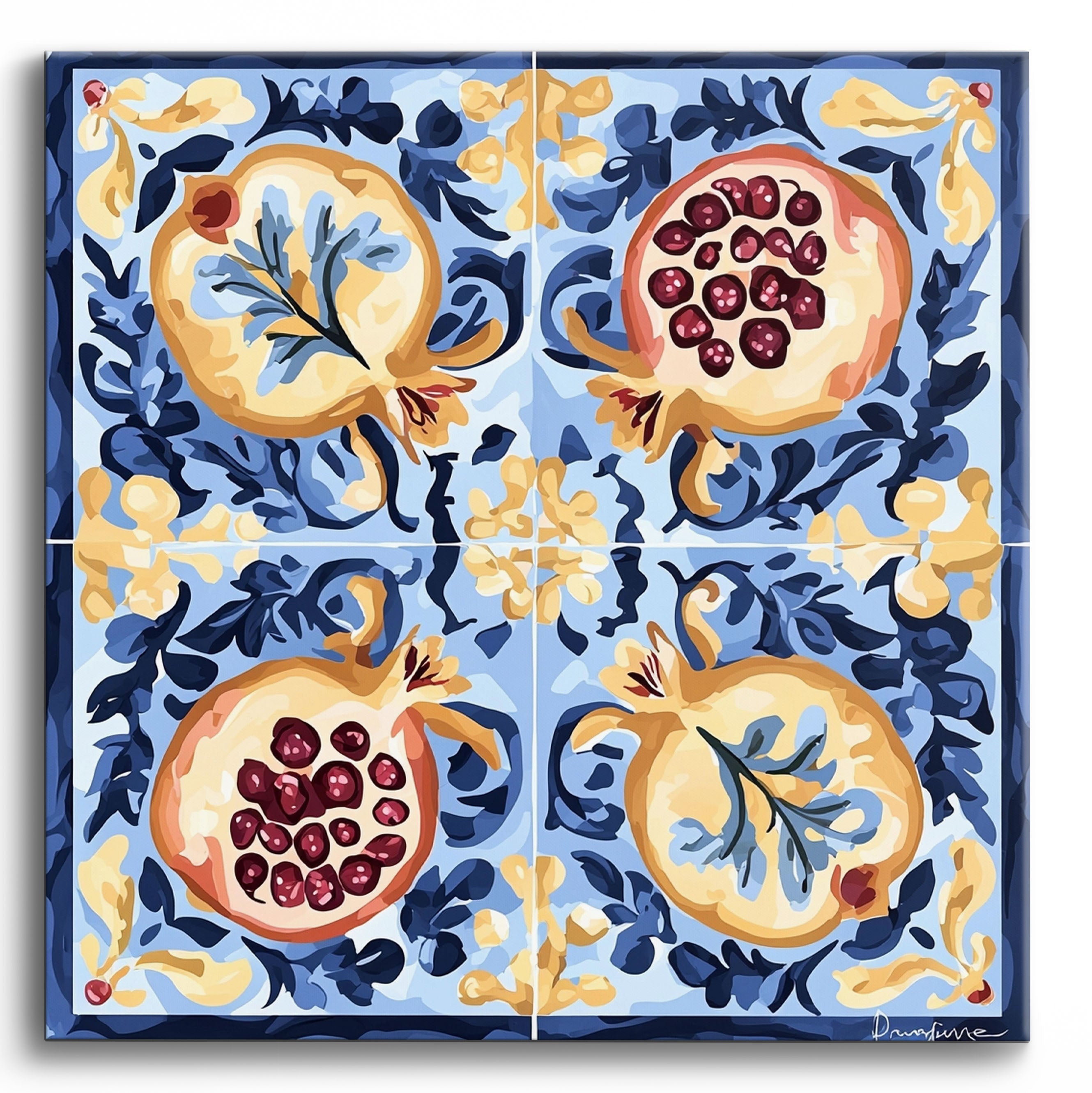 Elegance In Hues No Frame / 40x40cm