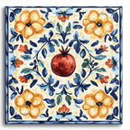 Terracotta Bloom No Frame / 40x40cm