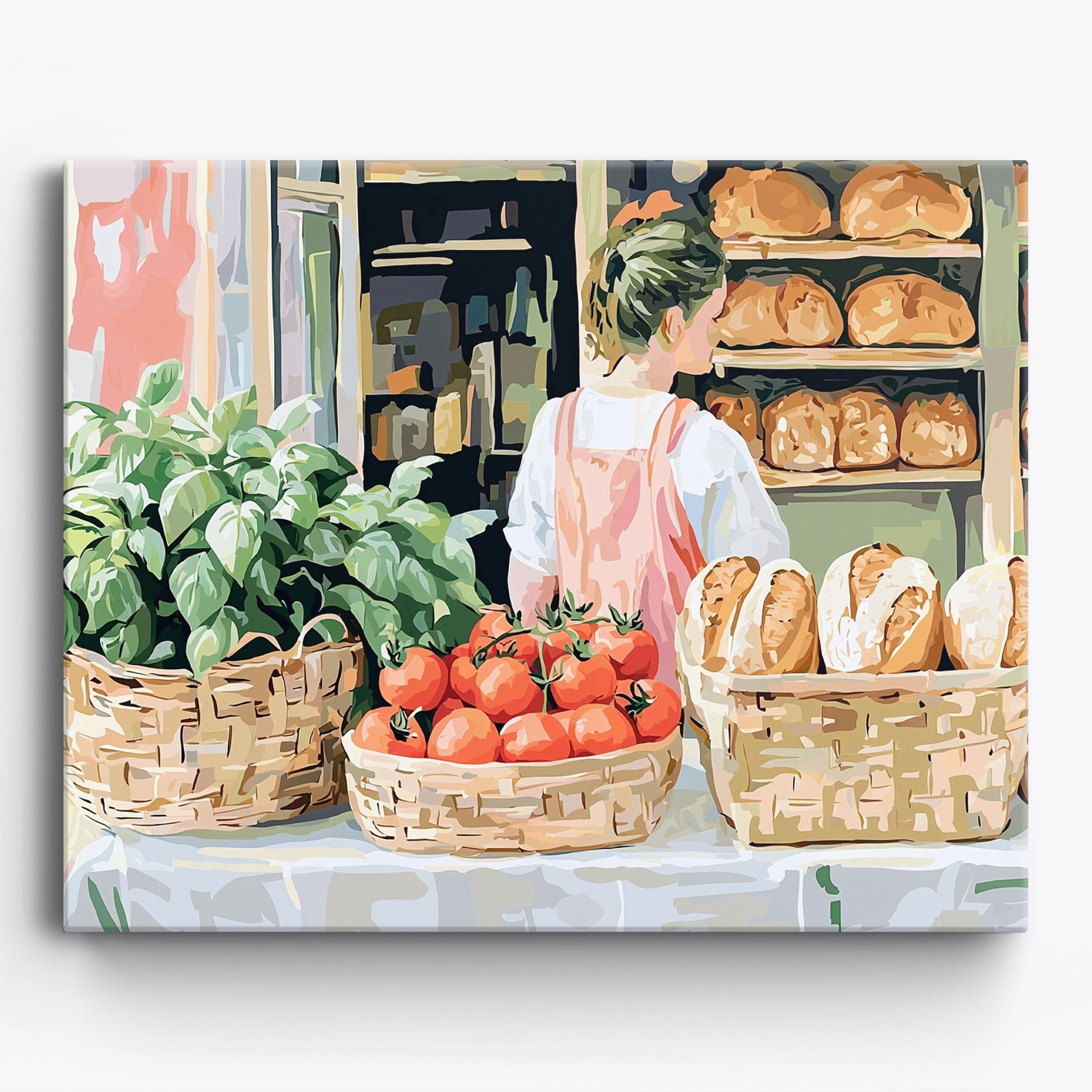 Fresh Market Fare No Frame / 50x40cm