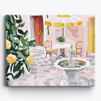 Fountain Retreat No Frame / 50x40cm