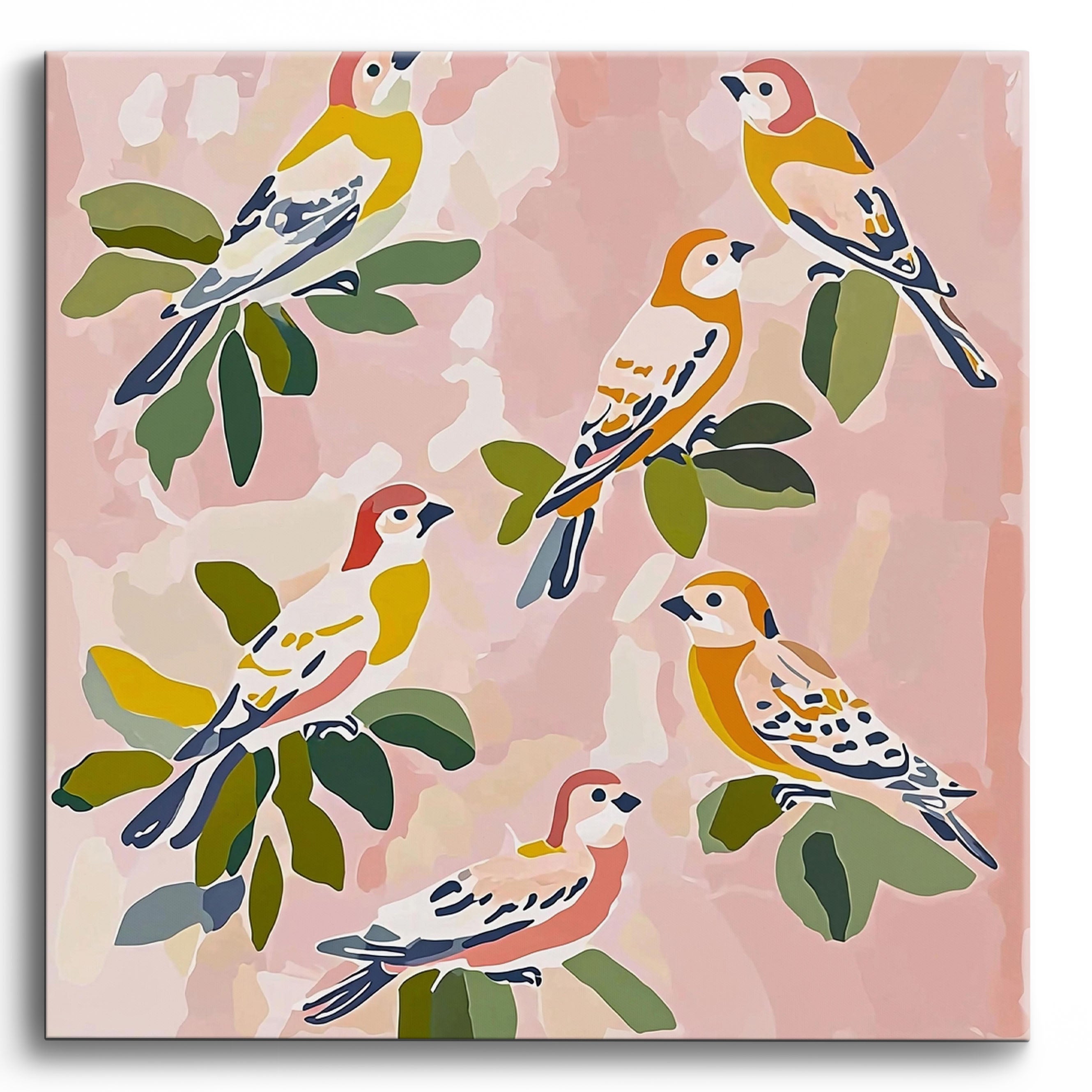 Fluttering Memories No Frame / 40x40cm