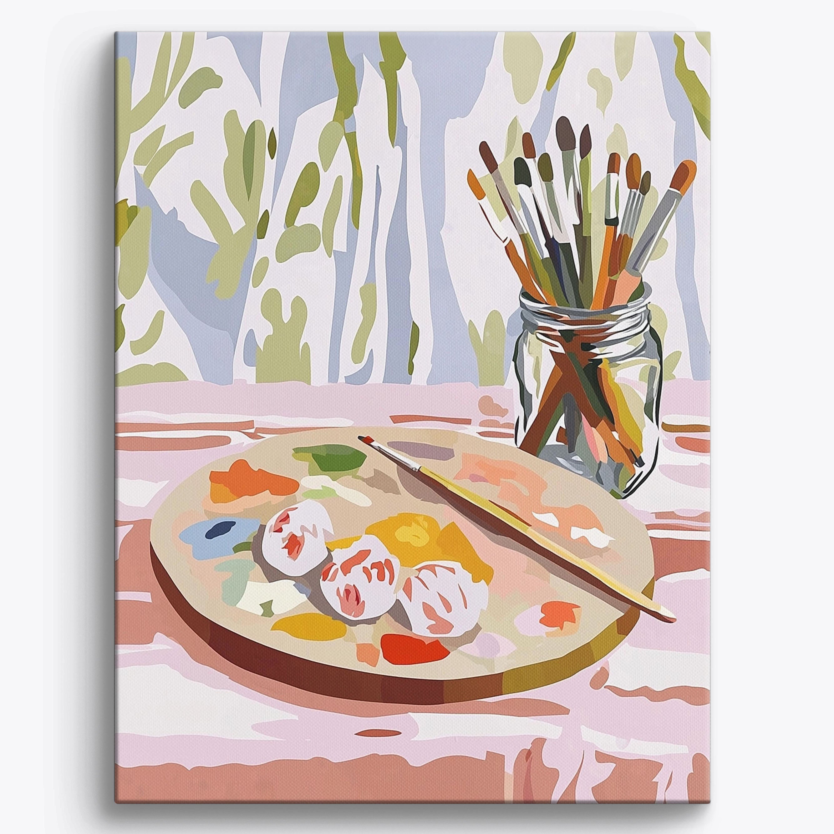 Brush Jar Bliss No Frame / 40x50cm