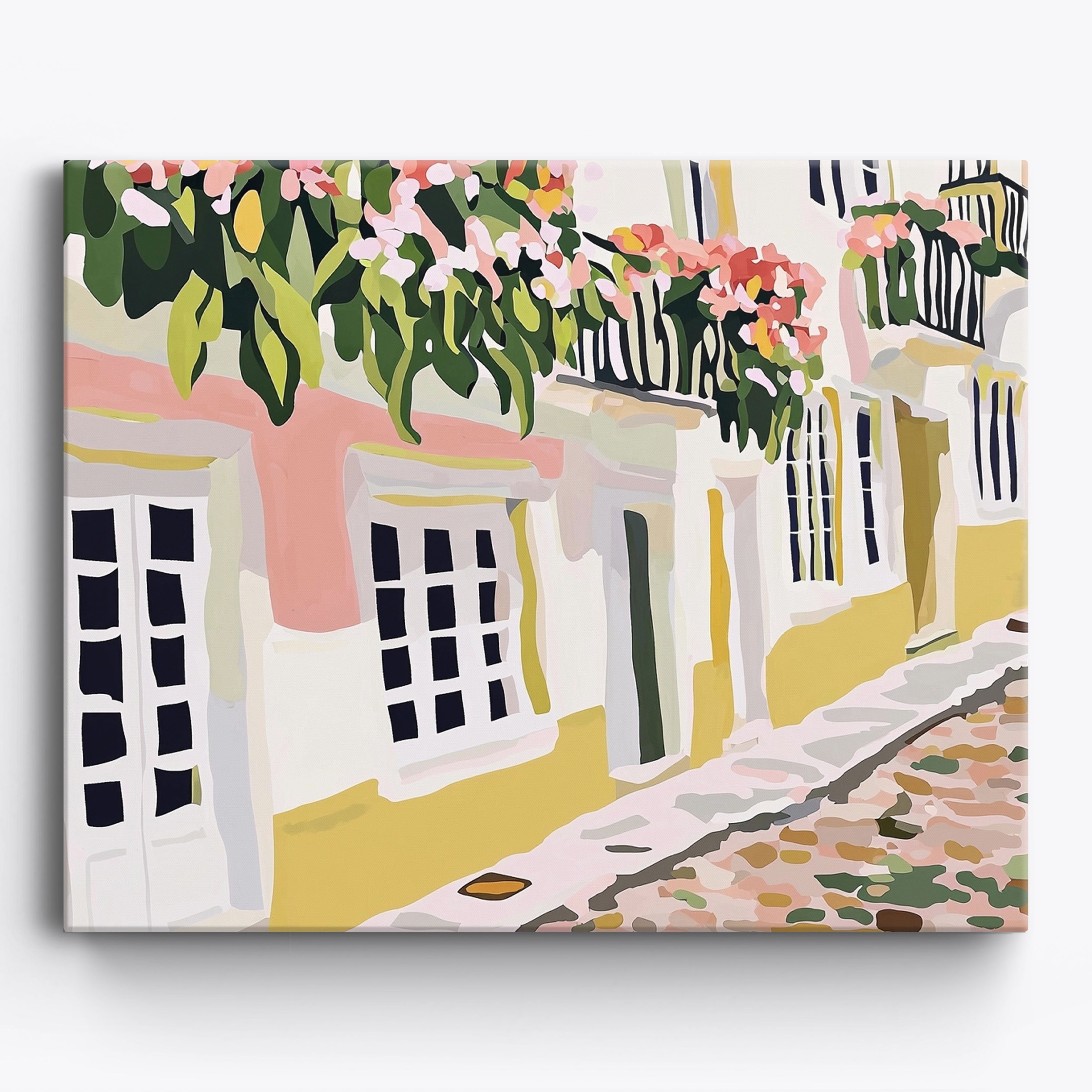 Pastel Town Elegance No Frame / 50x40cm