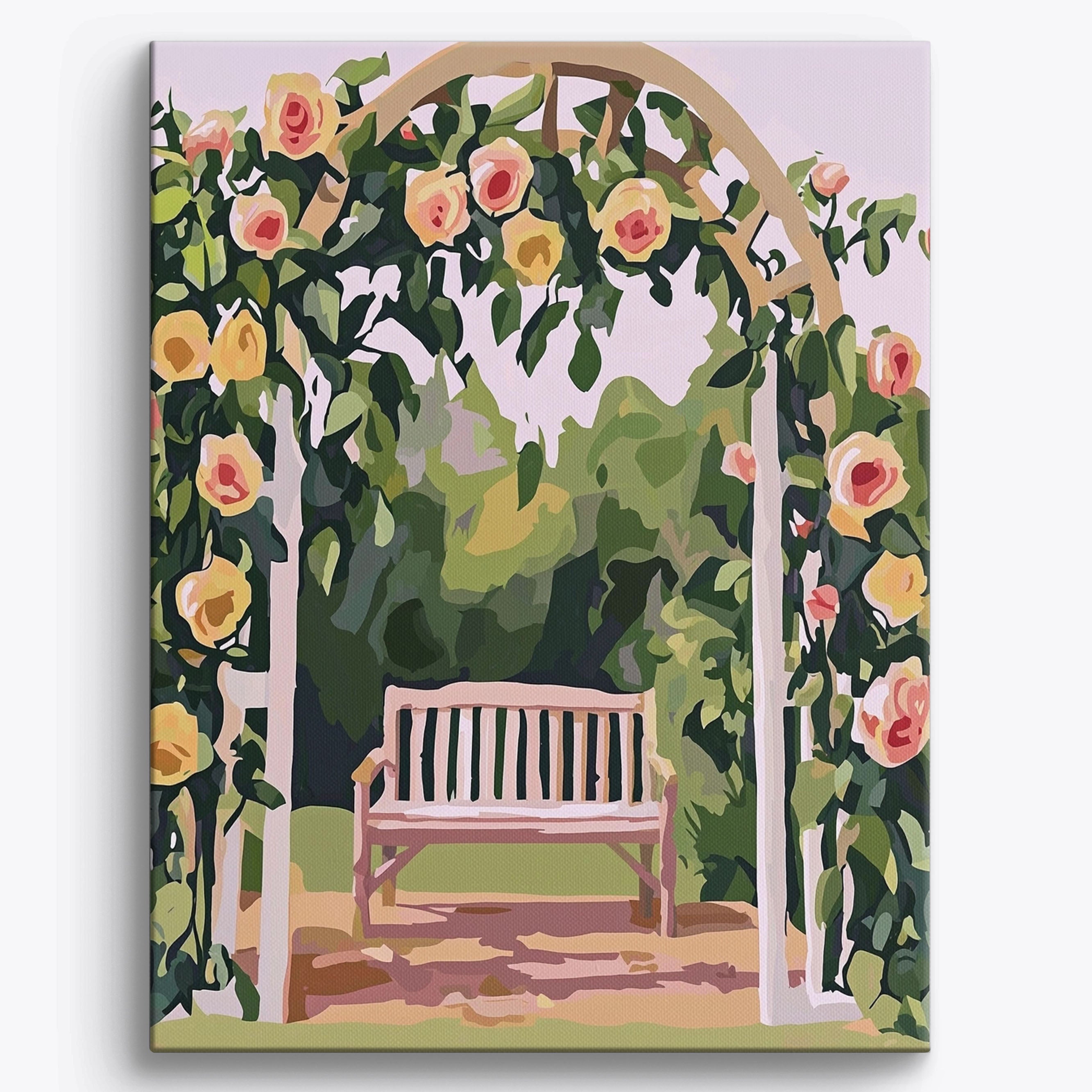 Golden Glow Retreat No Frame / 40x50cm