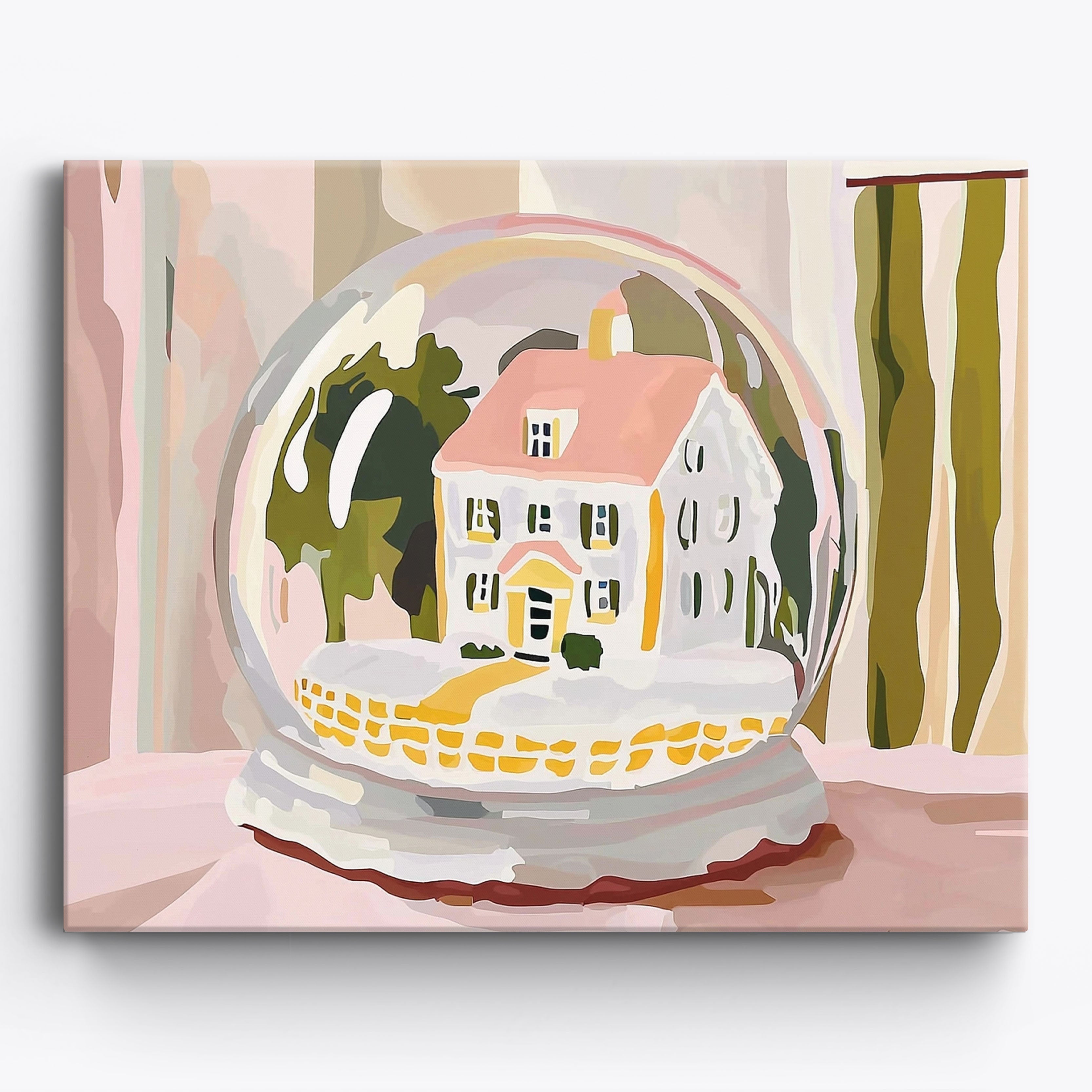 Glass Village Glow No Frame / 50x40cm