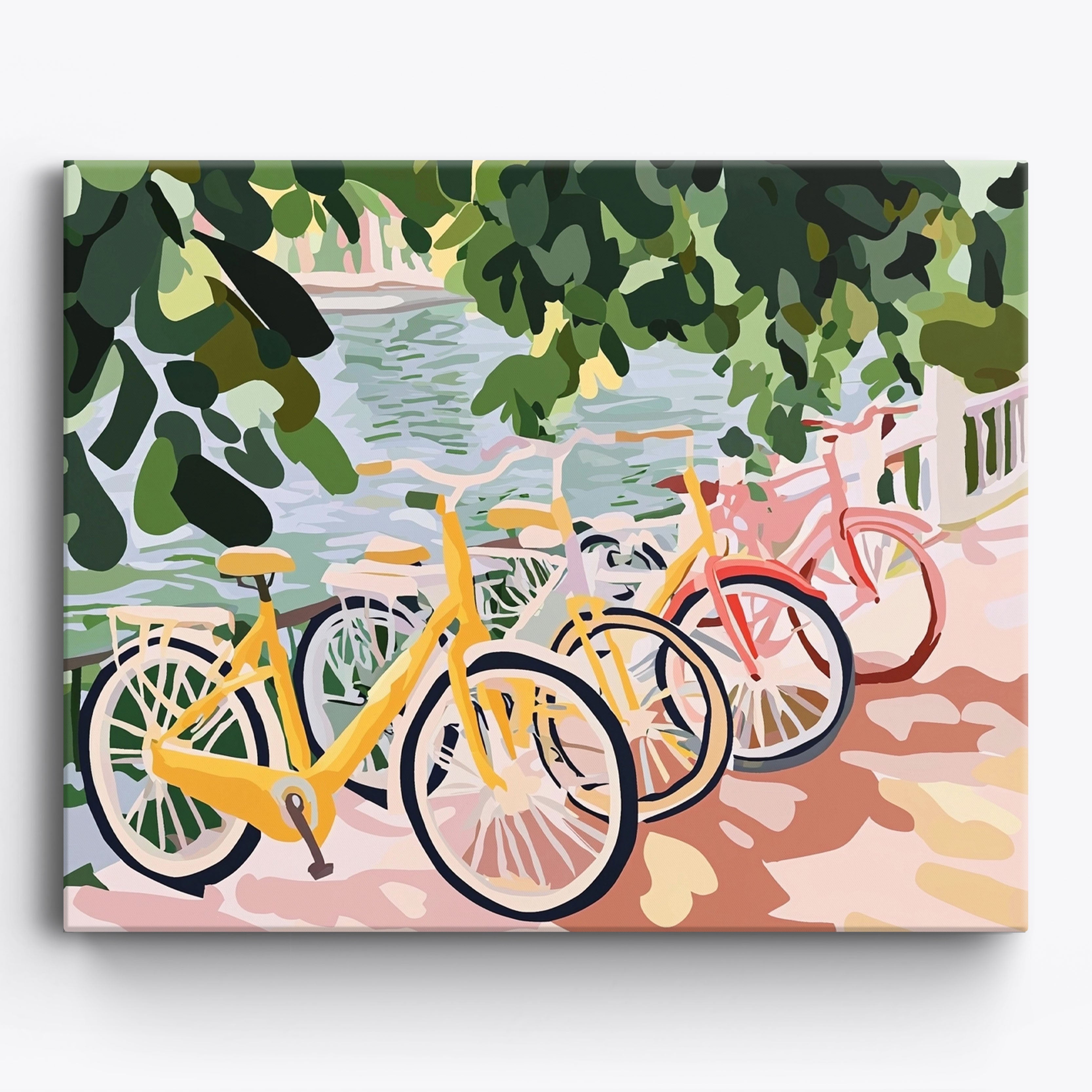 Golden Cycles No Frame / 50x40cm