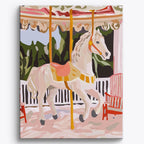 Dreamy Horse Silhouette No Frame / 40x50cm