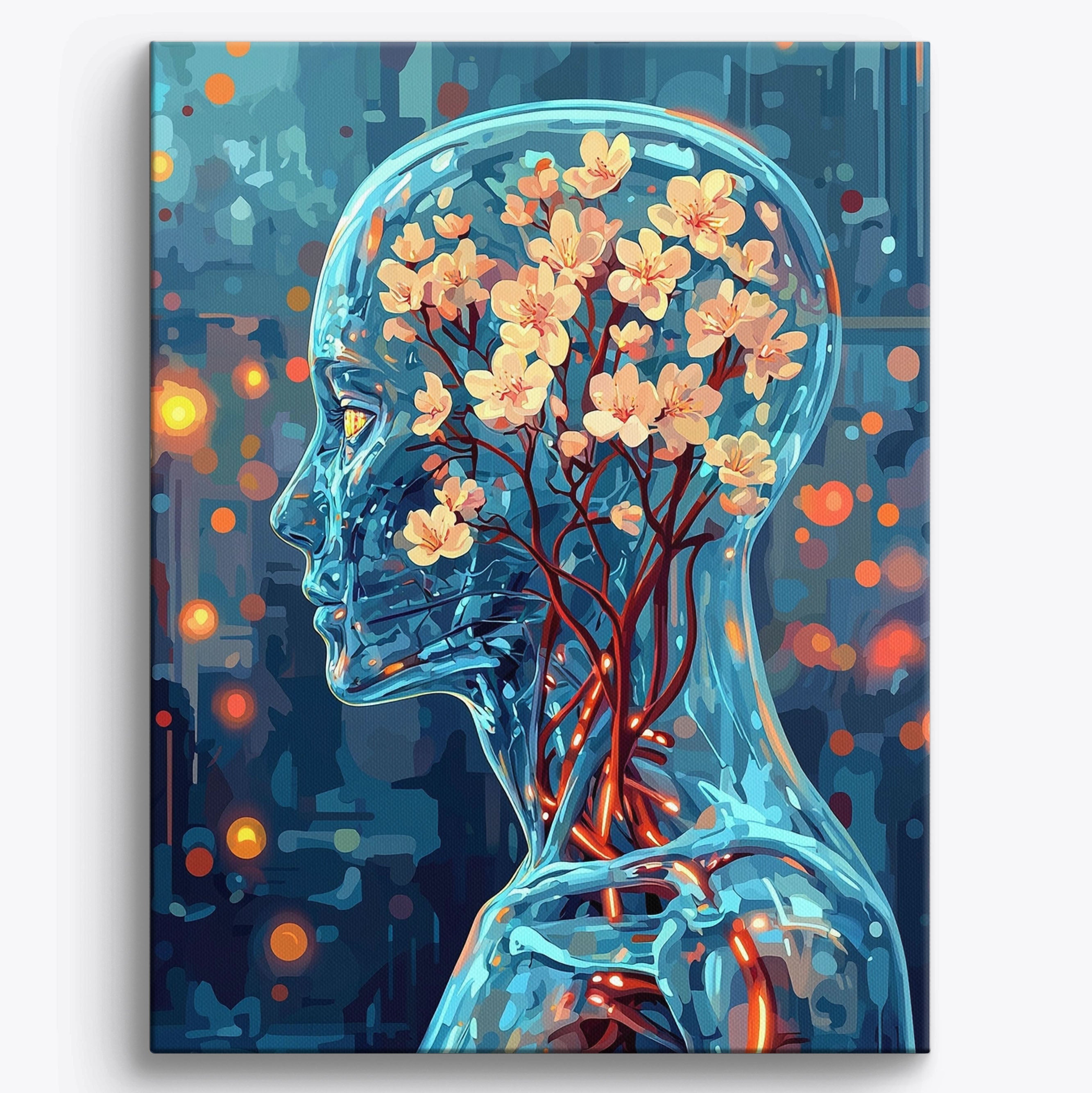 Mechanical Blossoms No Frame / 40x50cm