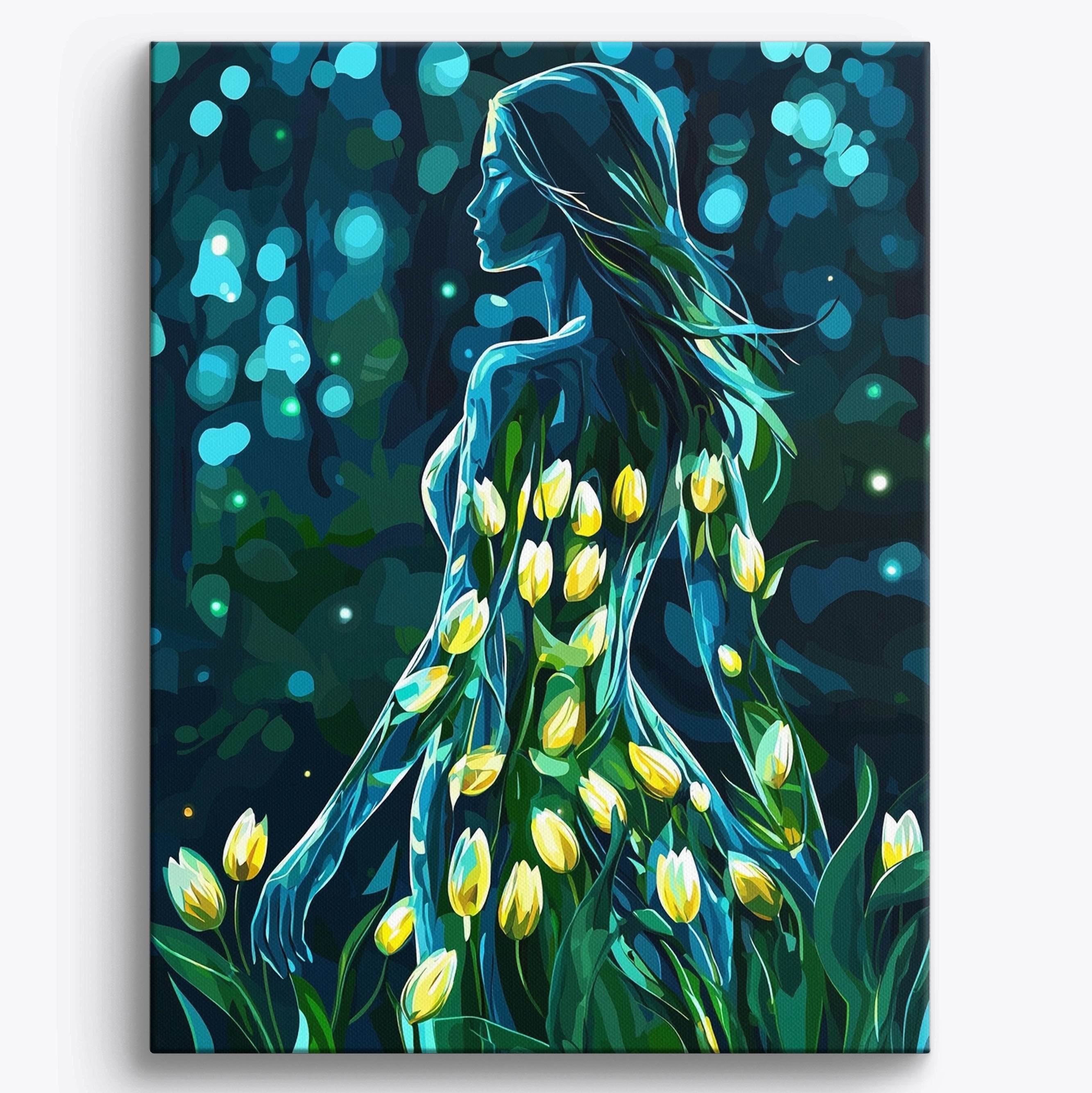 Inner Tulip Glow No Frame / 40x50cm