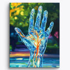 Luminous Tendrils No Frame / 40x50cm