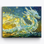 Glass Celestial No Frame / 50x40cm