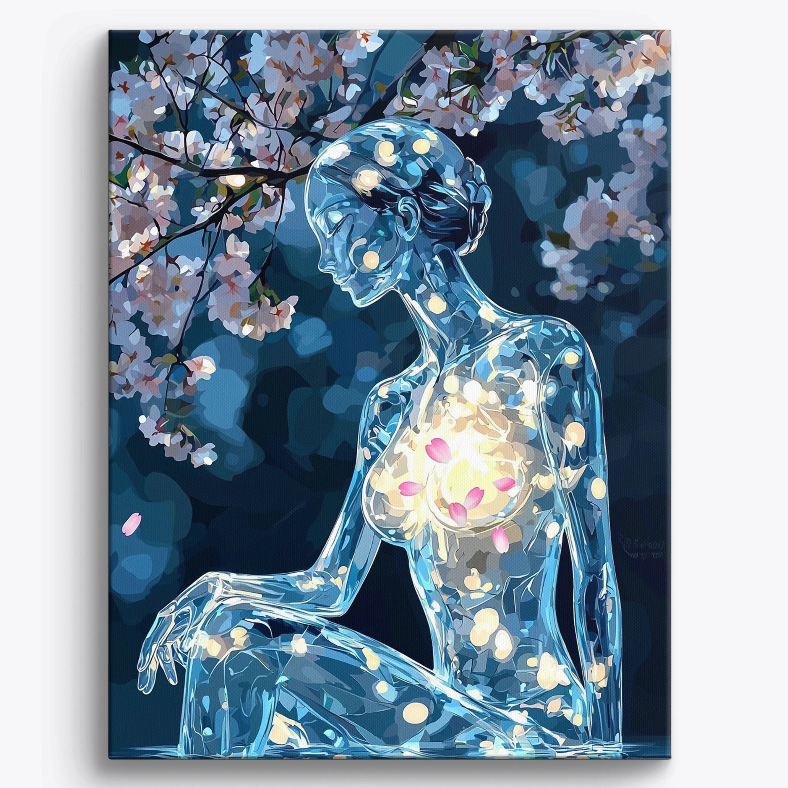 Translucent Petal Glow No Frame / 40x50cm