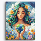 Peaceful Cradle No Frame / 40x50cm