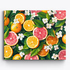 Lively Citrus Dance No Frame / 50x40cm