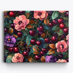 Crimson Bouquet No Frame / 50x40cm