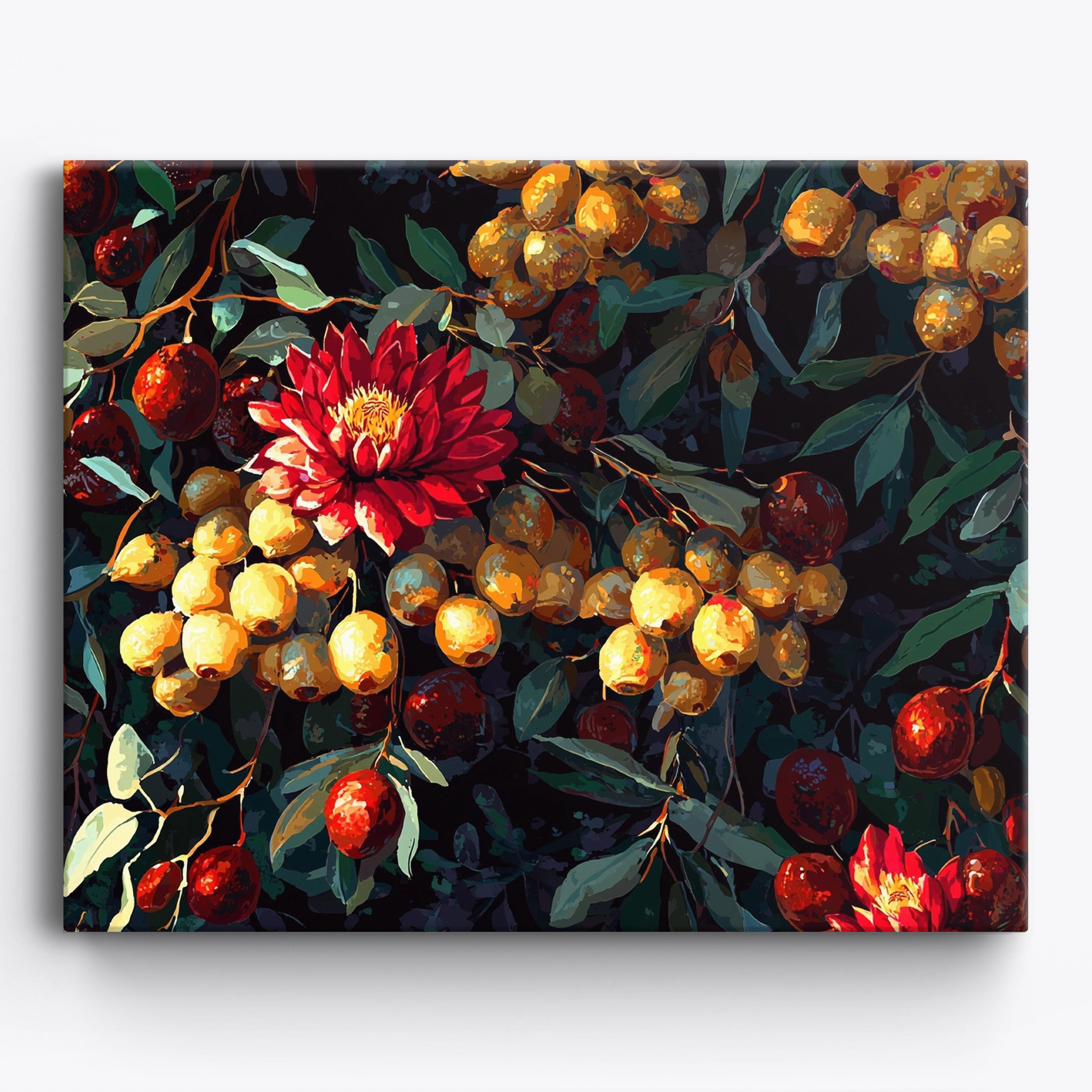 Golden Botanica No Frame / 50x40cm