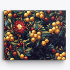 Golden Bloom Trail No Frame / 50x40cm